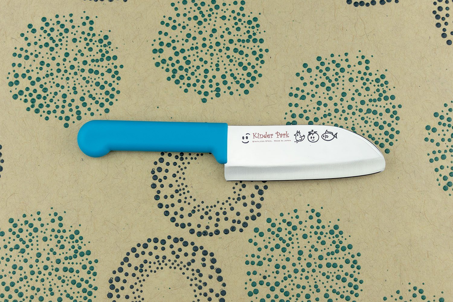 TOJIRO Japanese Santoku Knife for Kids - High-Quality Stainless Steel Blade, Ergonomic Handle - Perfect for Children's Cooking Classes, Safe Food Prep & Small Hands