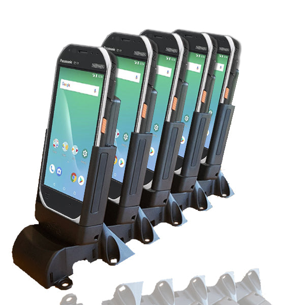 Panasonic Toughbook FZ-T1 Cradle with 5-Pack Desktop Charging Dock | Durable Charging Station for Business & Field Work | Perfect for Offices, Construction Sites & Emergency Services