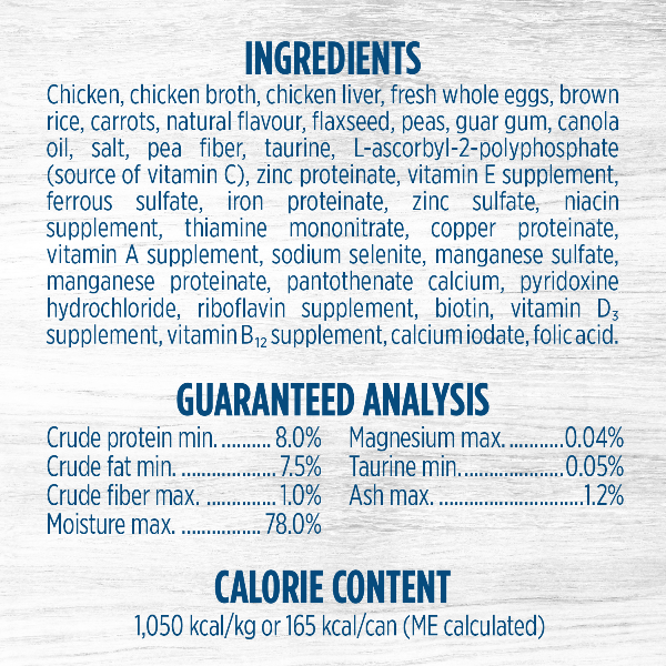 Nutrience Original Chicken Pate Canned Cat Food - Grain-Free Wet Cat Food for Adult Cats - High Protein, Natural Ingredients - Perfect for Picky Eaters & Daily Meals