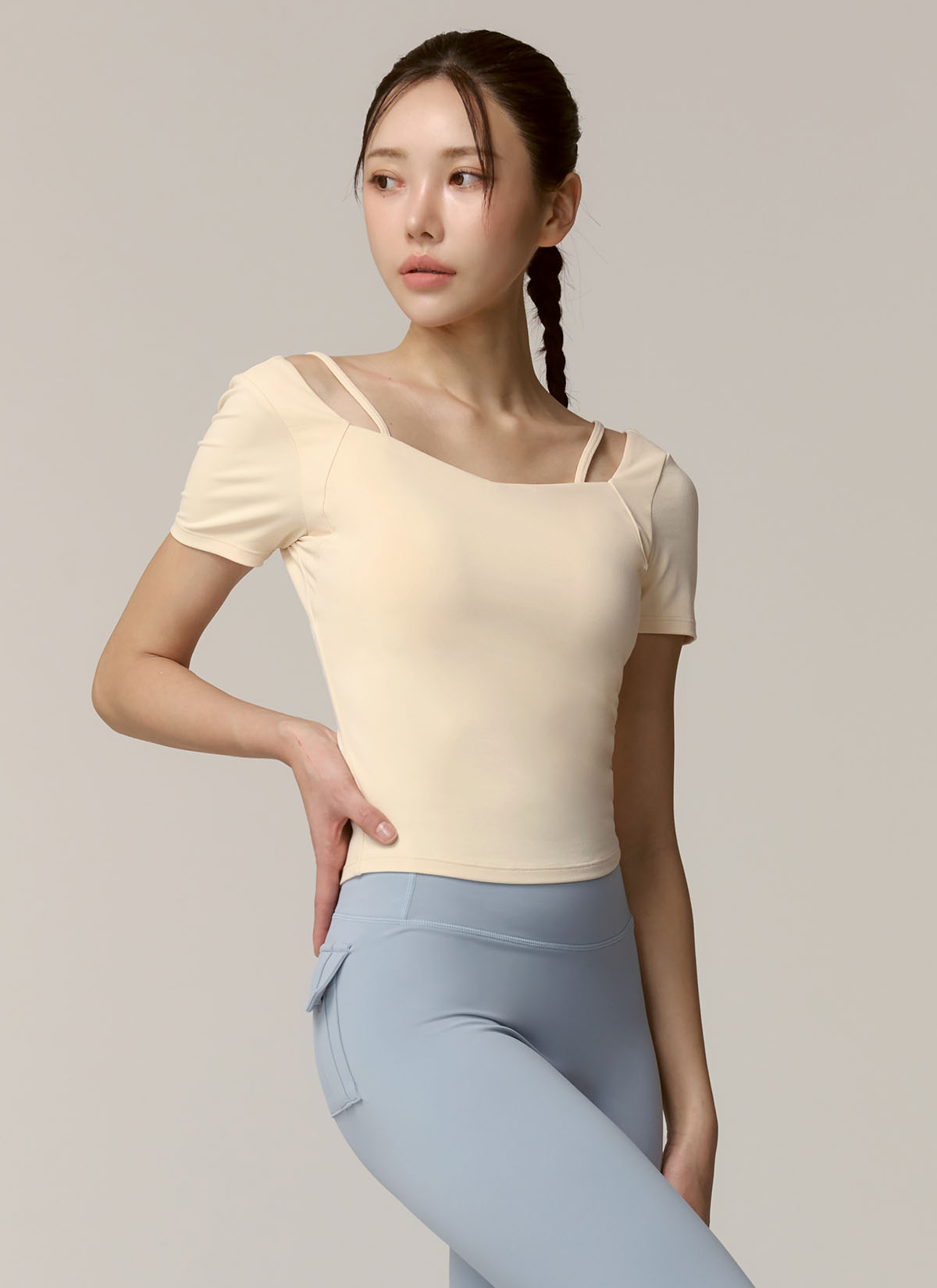 Soft Cotton Heart Neck Crop Top for Women - Trendy Summer Fashion, Casual Wear & Street Style Outfits