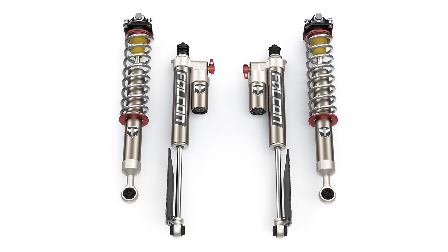 2024+ Toyota Tacoma Falcon 3.2 Fast Adjust Leveling System - Heavy Duty Suspension Lift Kit for Off-Roading & Truck Leveling | Perfect for Trail Riding, Overlanding & Daily Driving