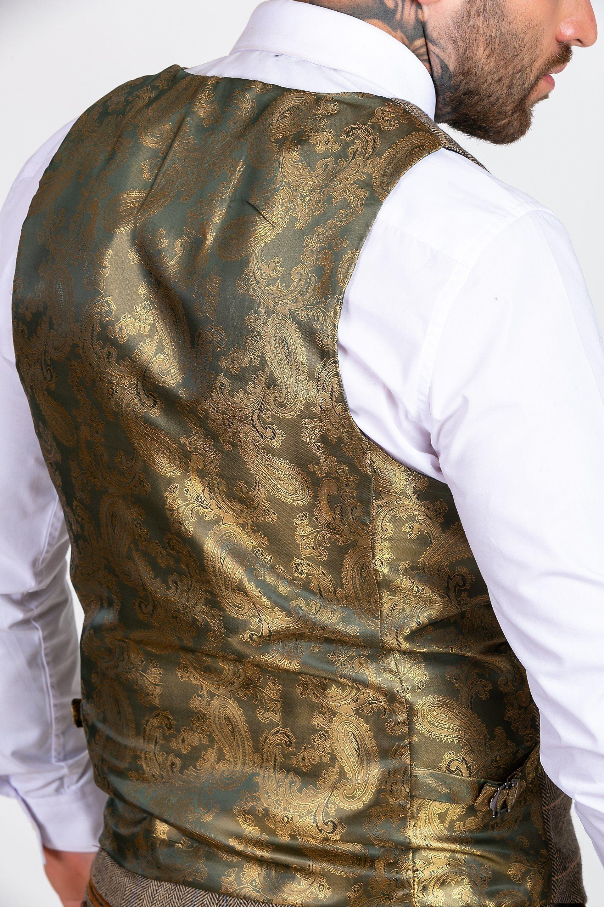 MAX Royal Blue Blazer with TED Waistcoat - Premium Men's Suit Jacket & Vest Set for Business, Weddings & Formal Events