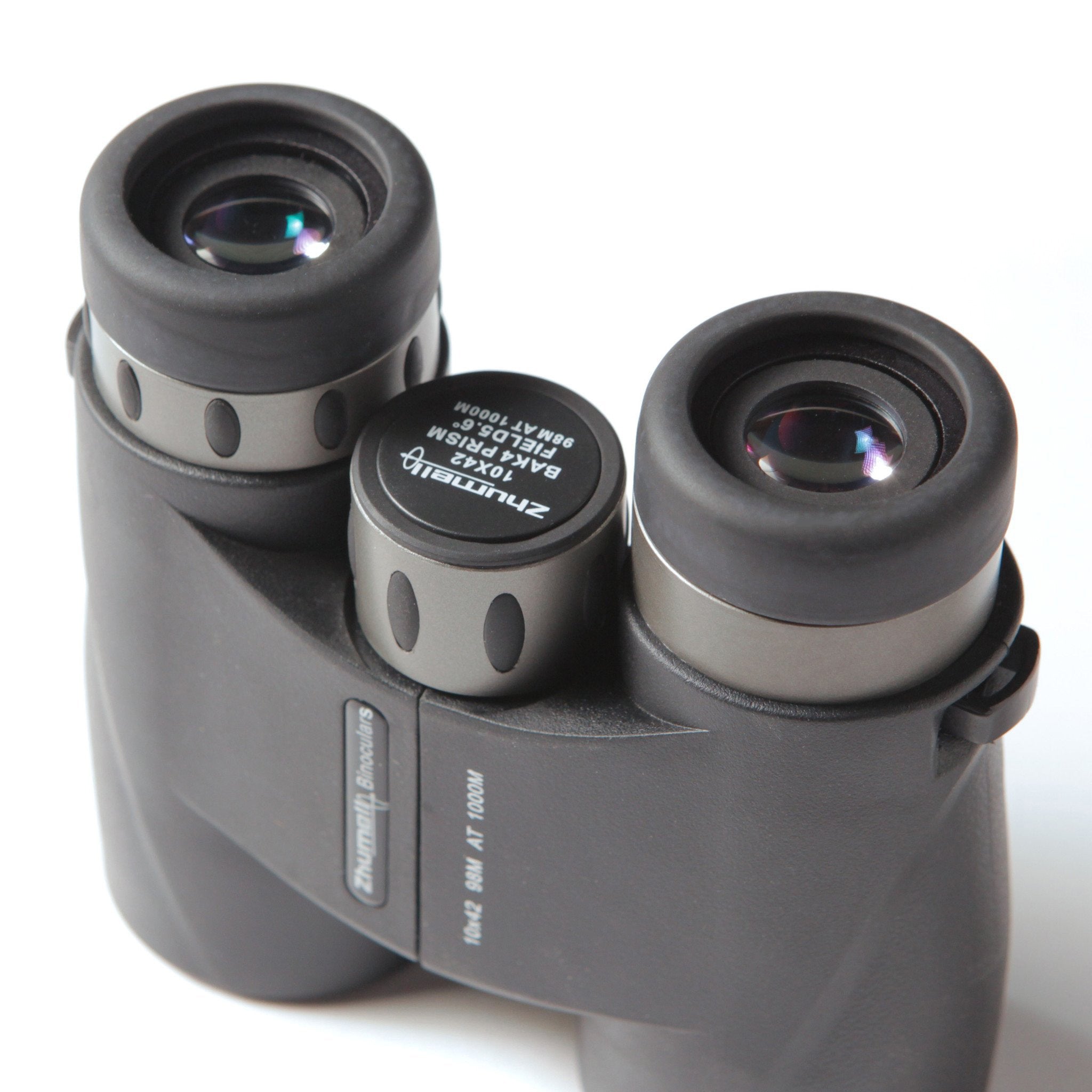 Zhumell 10x42 Compact Waterproof Binoculars for Adults - High Powered Roof Prism Optics for Bird Watching, Hunting, Hiking & Outdoor Adventures