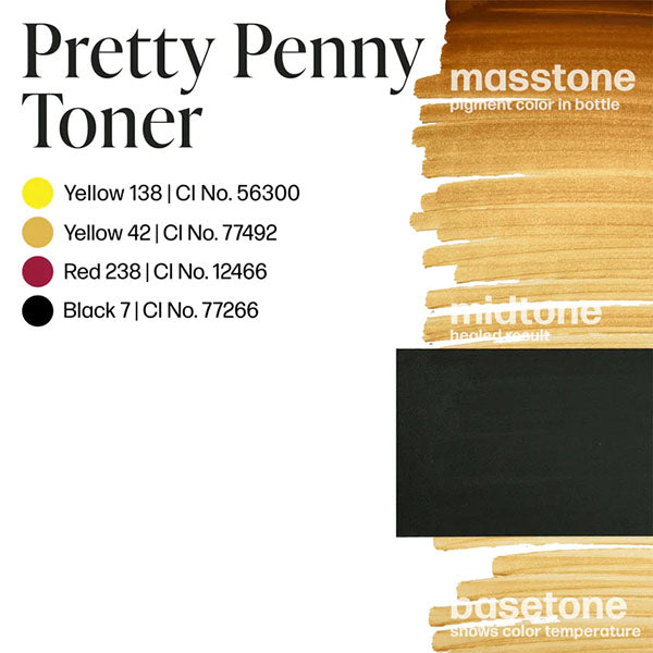 Perma Blend Luxe Pretty Penny Toner Pigment - Professional Tattoo Ink for Vibrant, Long-Lasting Results - Perfect for Tattoo Artists & Permanent Makeup