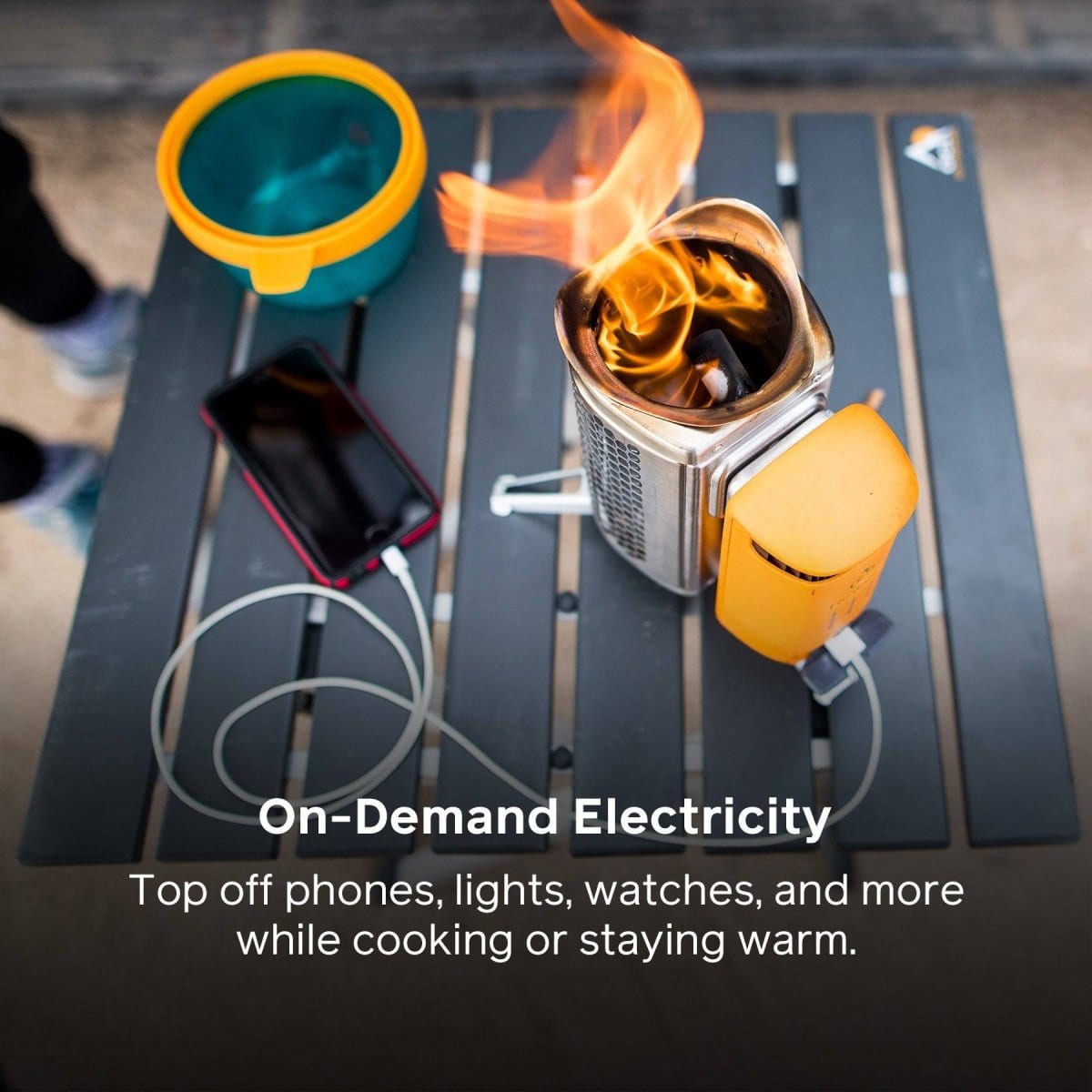 CampStove 2 Plus - Portable Wood Burning Camping Stove for Backpacking, Hiking & Outdoor Cooking | Eco-Friendly Biomass Fuel Stove for Emergency Preparedness & Off-Grid Adventures