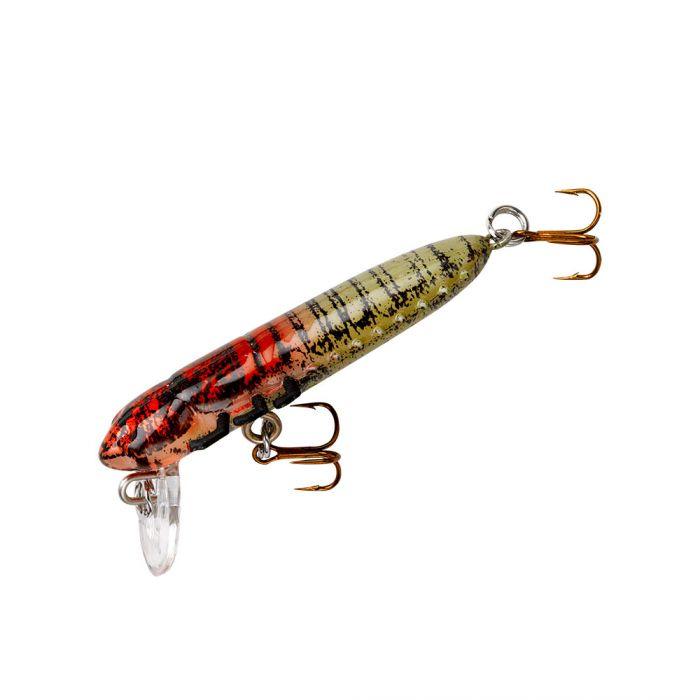 Rebel Hellgrammites Crankbaits - Topwater Fishing Lures for Bass, Trout & Panfish - Perfect for Freshwater & Saltwater Angling