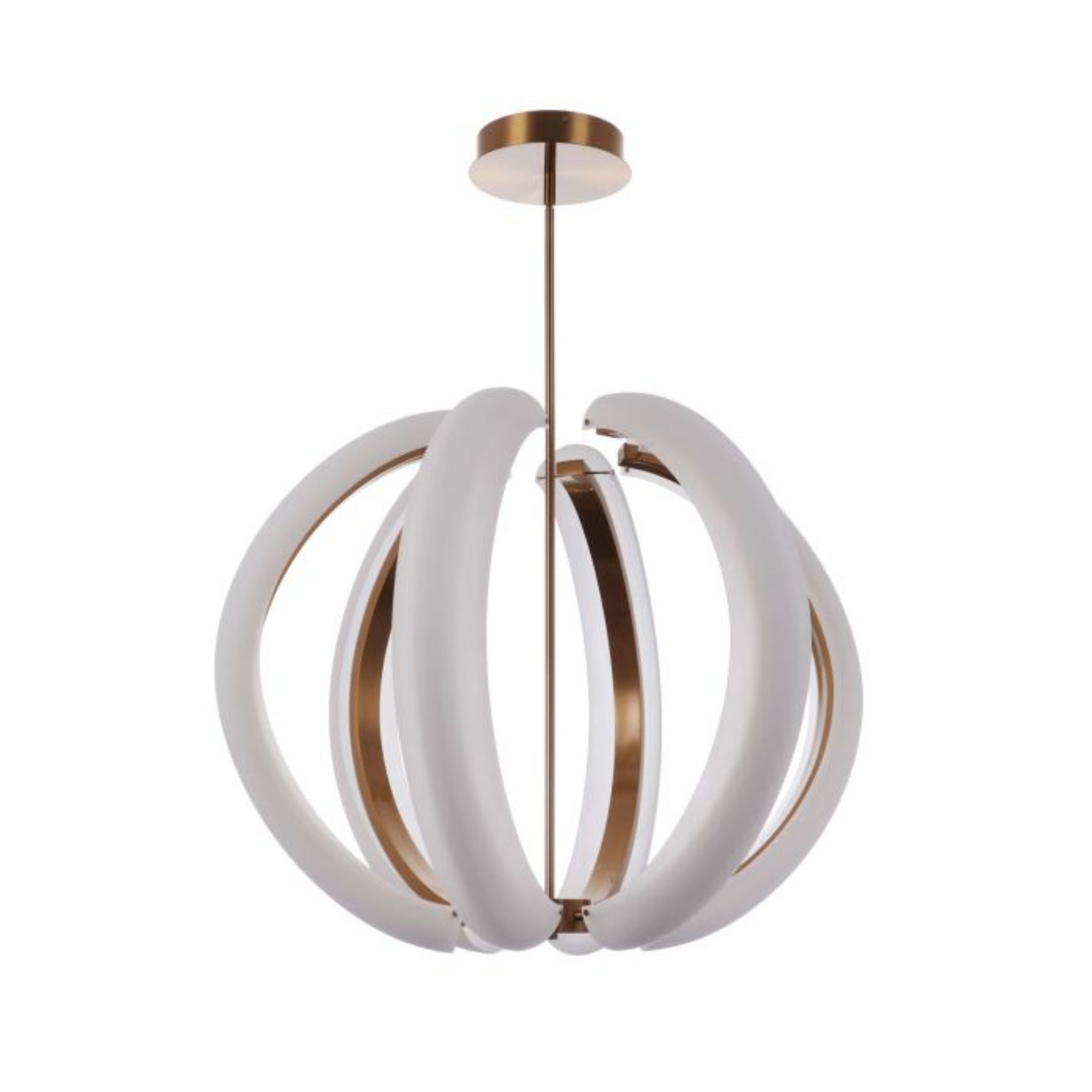 Satin Brass - 58891-SB-LED