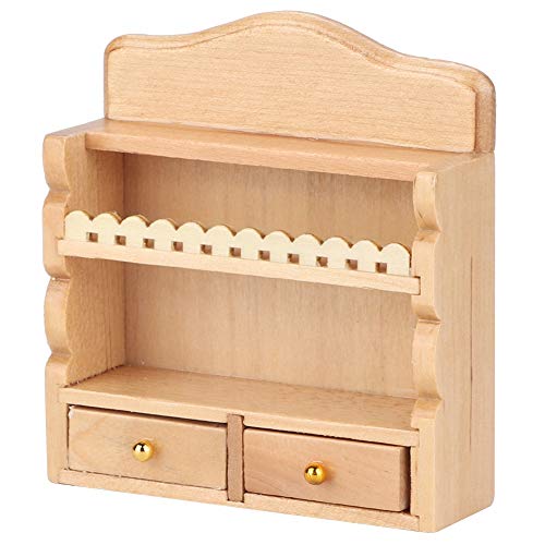 1/12 Scale Miniature Dollhouse Wall-Mounted Storage Rack - Mini Furniture Accessory for Doll House Decor - Perfect for DIY Miniature Room Displays & Collectible Doll Scenes