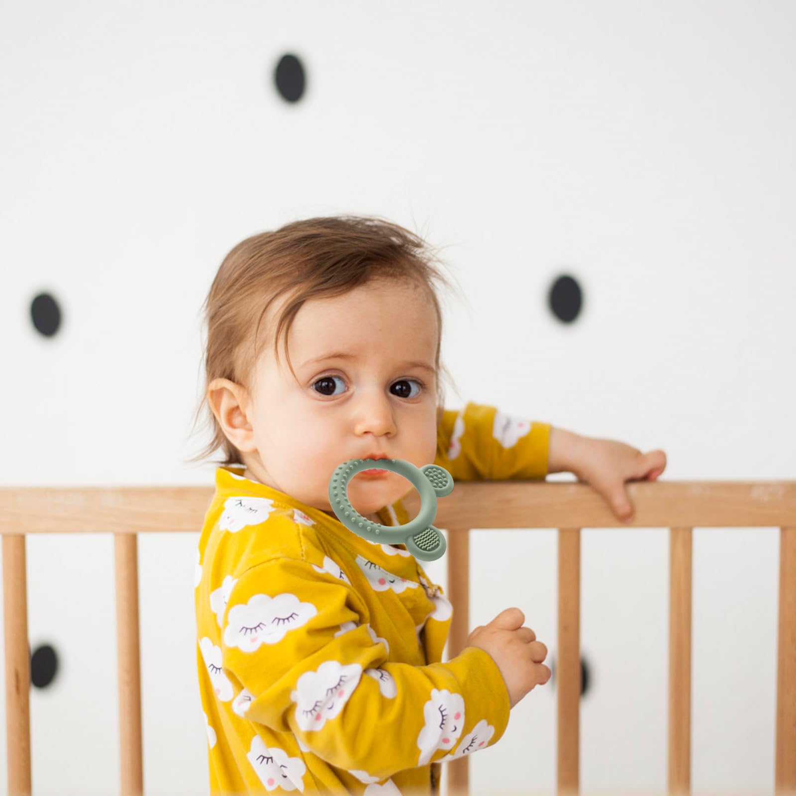 3 Pack Baby Teething Toys for Infants 3-12 Months | BPA-Free Silicone Teethers for Soothing Sore Gums | Easy-Grip Design for Newborns & Toddlers | Perfect for Daycare, Travel & On-the-Go Relief