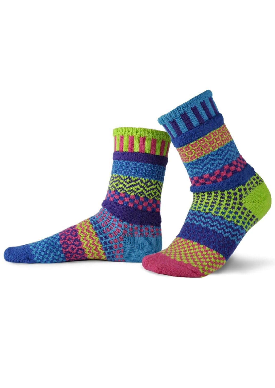 BLUEBELL Knitted Crew Socks for Women & Men - Soft Comfortable Cotton Casual Socks - Perfect for Daily Wear, Home, Office & Outdoor Activities