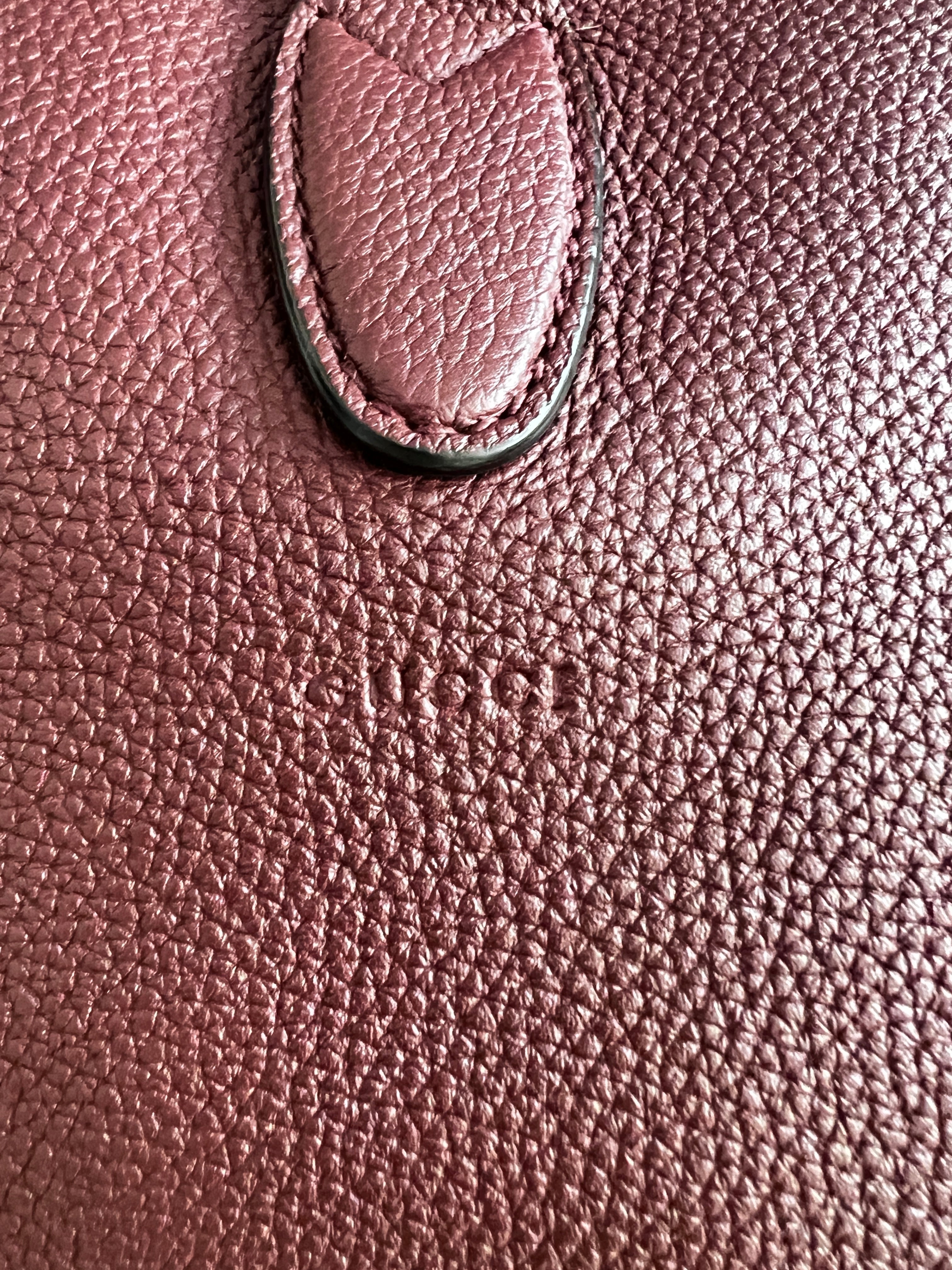 Gucci Oxblood Grain Leather Jackie Hobo Bag - Medium Size Crossbody Purse for Women | Perfect for Work, Travel & Everyday Use