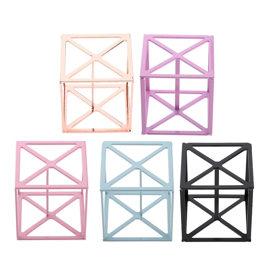 GAH Professional Makeup Powder Puff Display Stand - Sponge Organizer & Drying Rack (Blue) | Perfect for Salon, Beauty Shop & Home Vanity Organization
