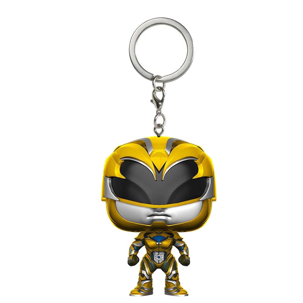 Funko Pop Keychain - Power Rangers Yellow Ranger Collectible Toy Figure - Perfect for Backpacks, Keychains & Gifts for Fans