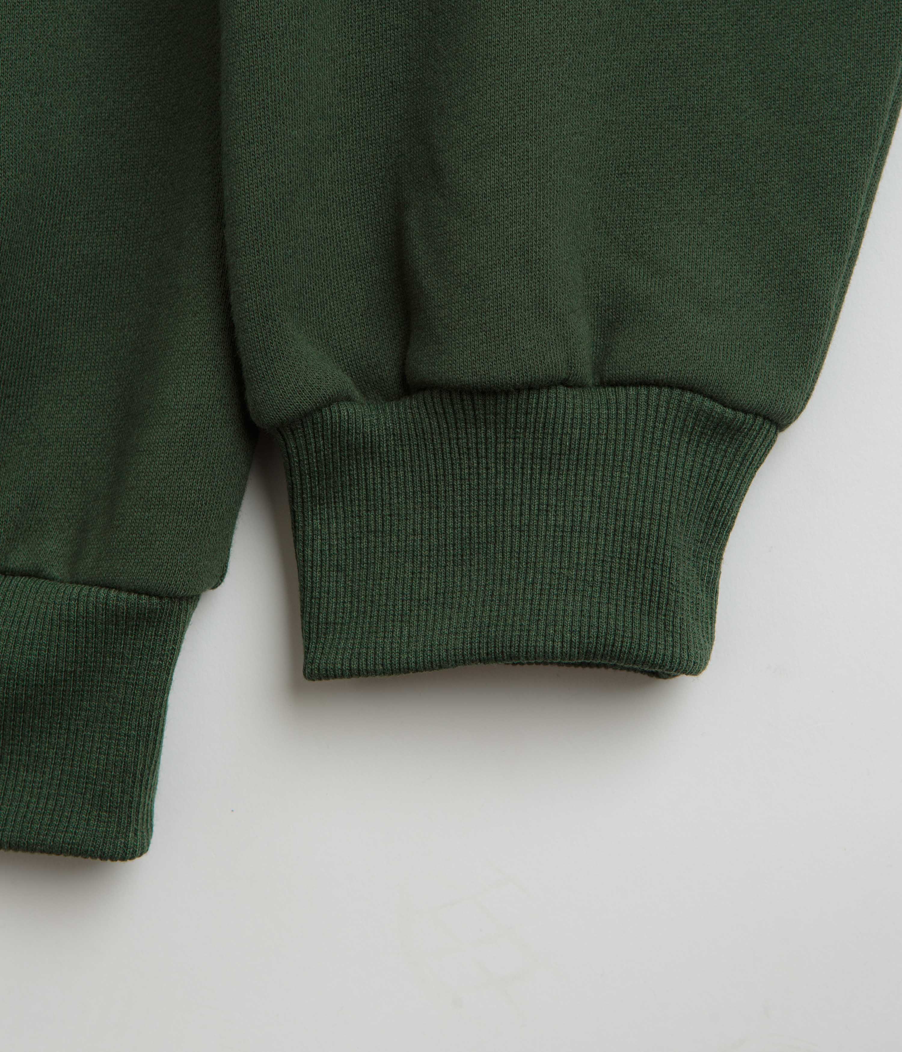 Butter Goods Amphibian Hoodie - Dark Green Men's Streetwear Pullover | Water-Resistant Casual Wear for Urban Outdoor Activities
