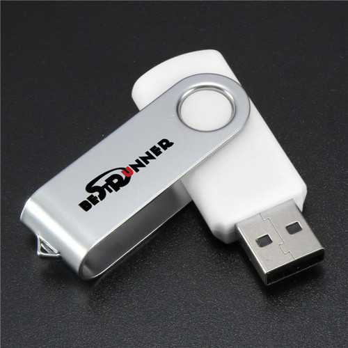 Bestrunner 128MB Foldable USB 2.0 Flash Drive - Portable Thumb Drive Pen Drive with Keychain - Perfect for School, Office & Data Storage