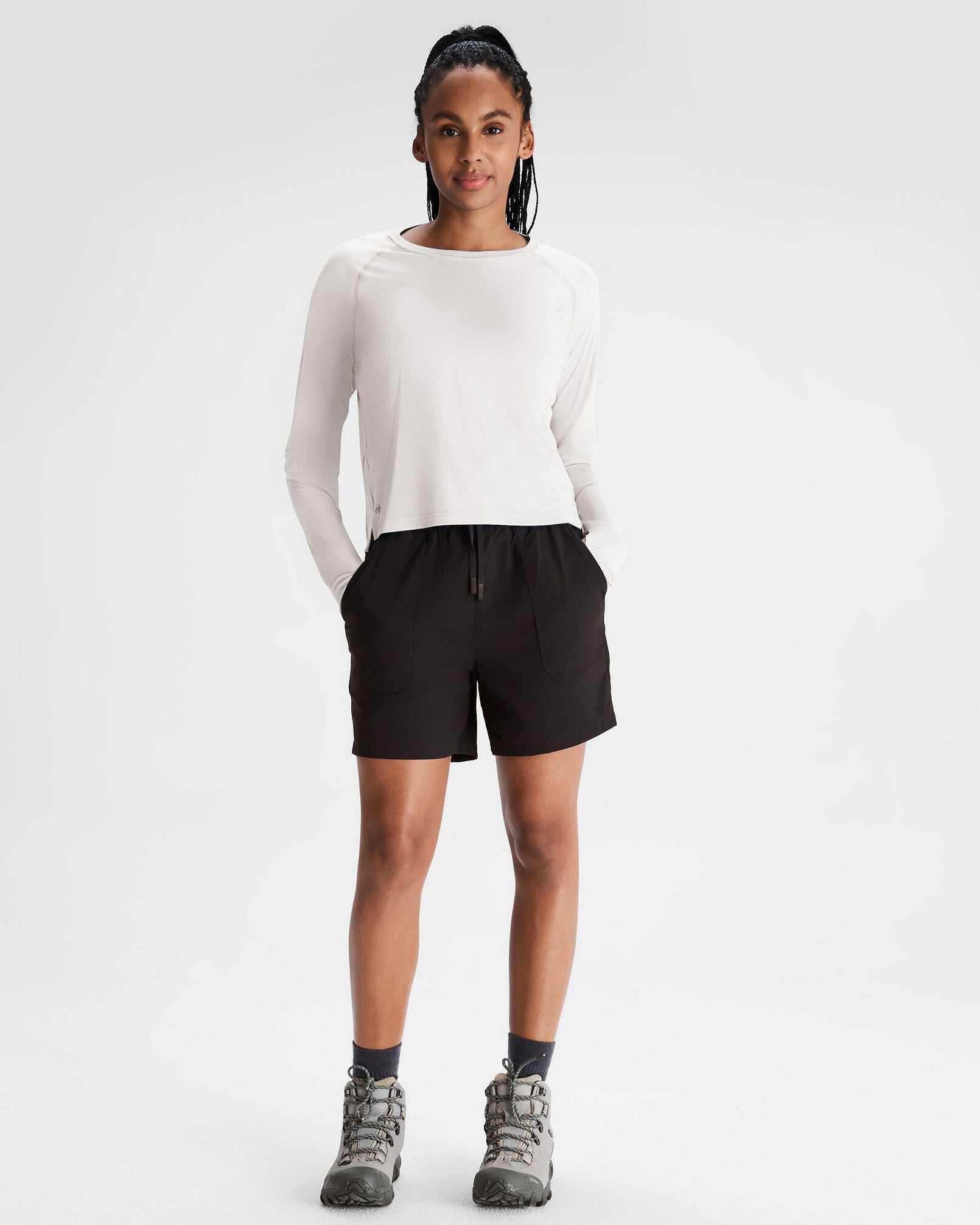 Women's SUN Stopper LT Long Sleeve UV Protection Shirt - White | UPF 50+ Sun Protection for Outdoor Activities, Hiking & Beach Wear