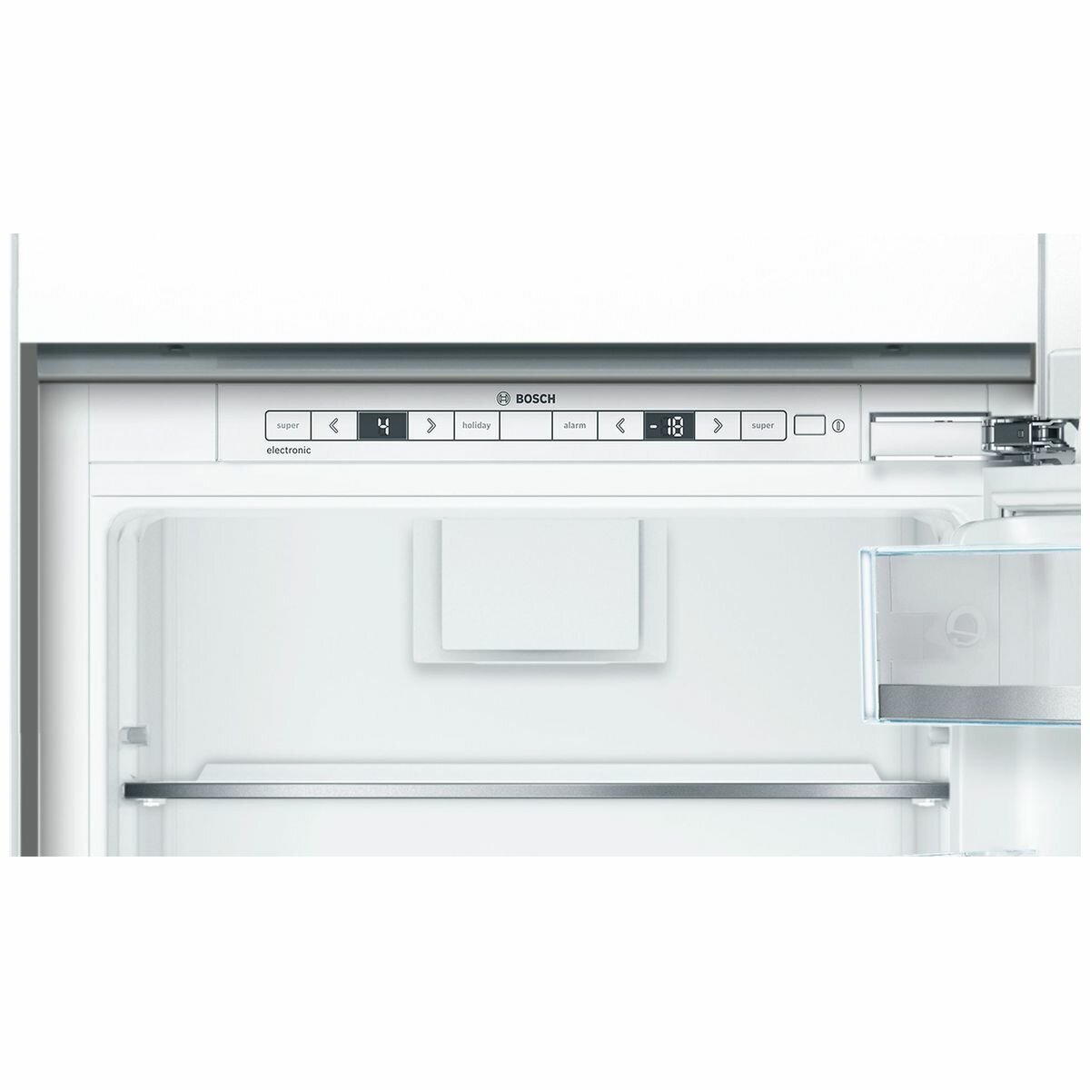 Bosch Series 6 254L Fully Integrated Bottom Mount Refrigerator KIN86AD30A - Energy Efficient French Door Fridge for Modern Kitchen & Open Plan Living Spaces