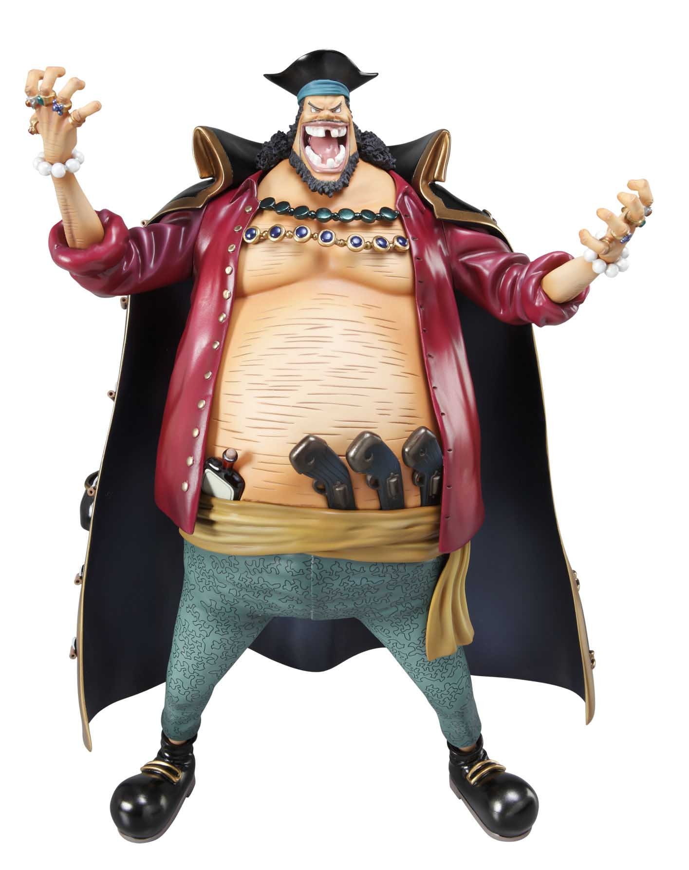 One Piece: Marshall D. Teach Portrait of Pirates Deluxe Action Figure - Anime Collectible for Display & Gift - Perfect for Fans, Home Decor, and Anime Conventions