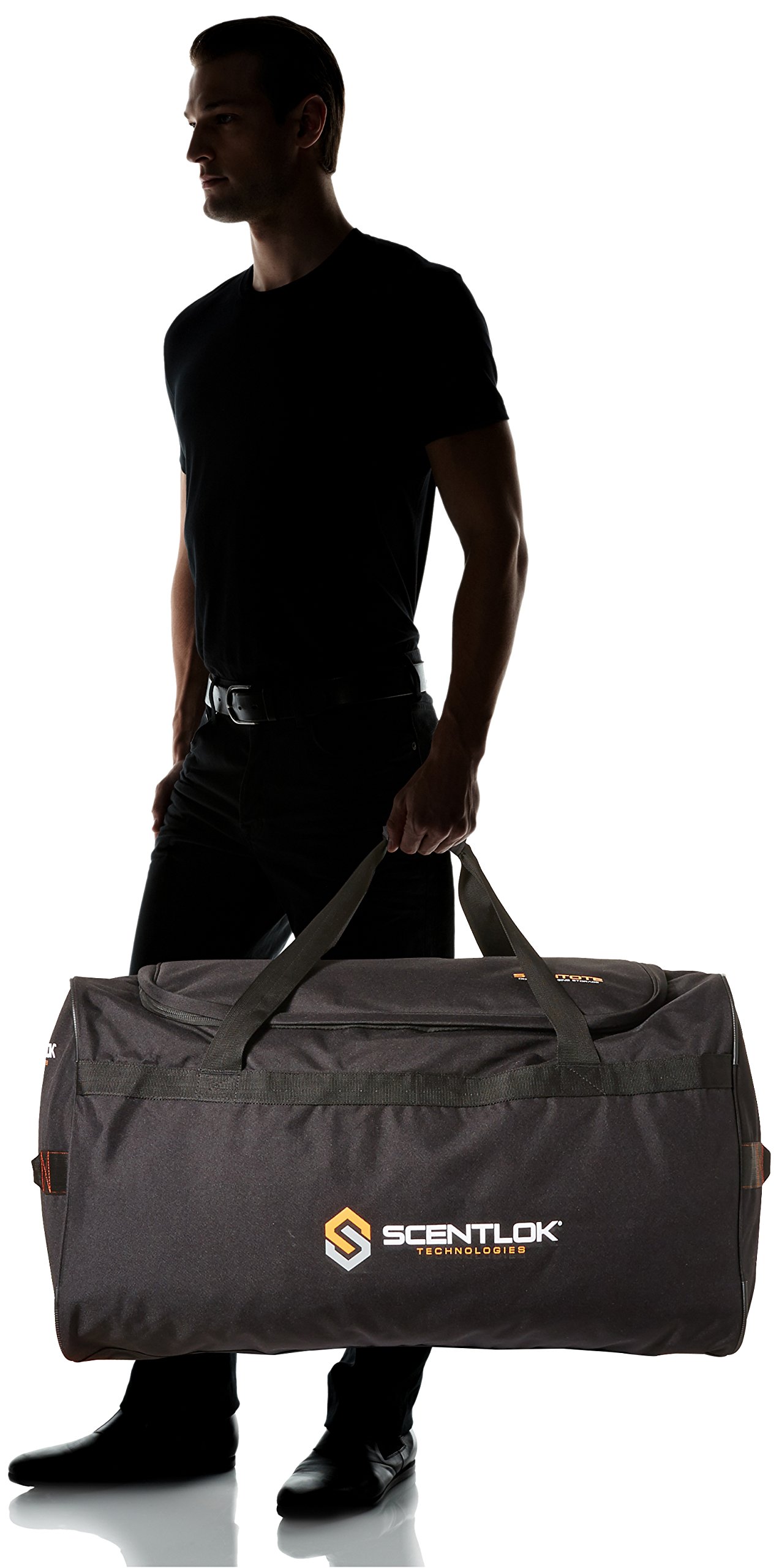 ScentLok SWAT Travel Bag - Large Black Tactical Duffle for Hunting, Camping & Outdoor Adventures | Water-Resistant Gear Storage