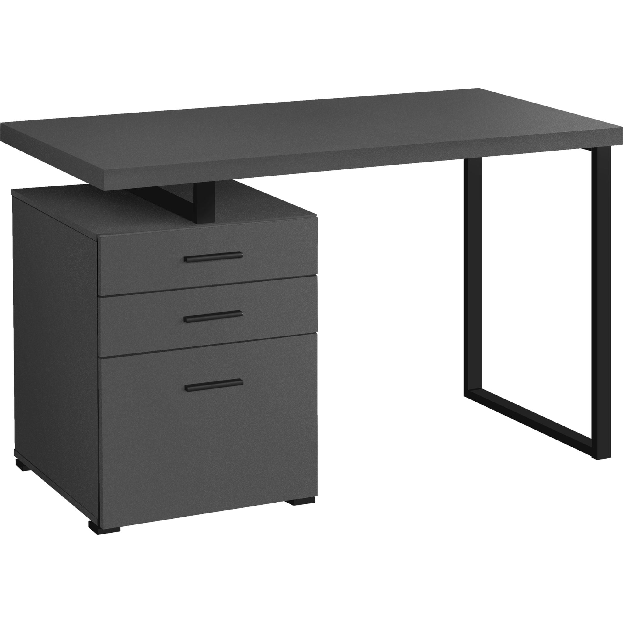 60 Inch Large Computer Desk for Home Office - Modern Writing Workstation with Sturdy Frame - Perfect for Remote Work, Gaming & Study