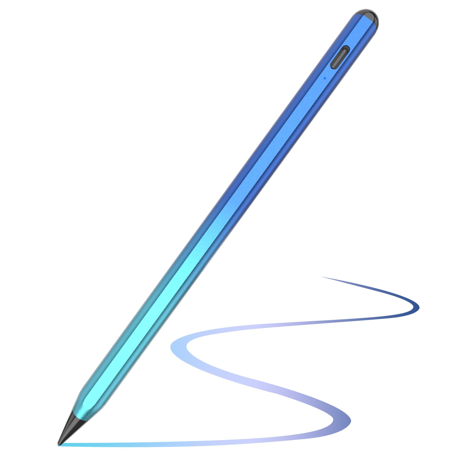 TQQ Stylus Pen for Apple iPad (2018-2024) - 2nd Gen Pencil with Palm Rejection & Tilt Sensitivity | High Precision Stylus Compatible with iPad 6th-10th Gen, iPad Pro 11