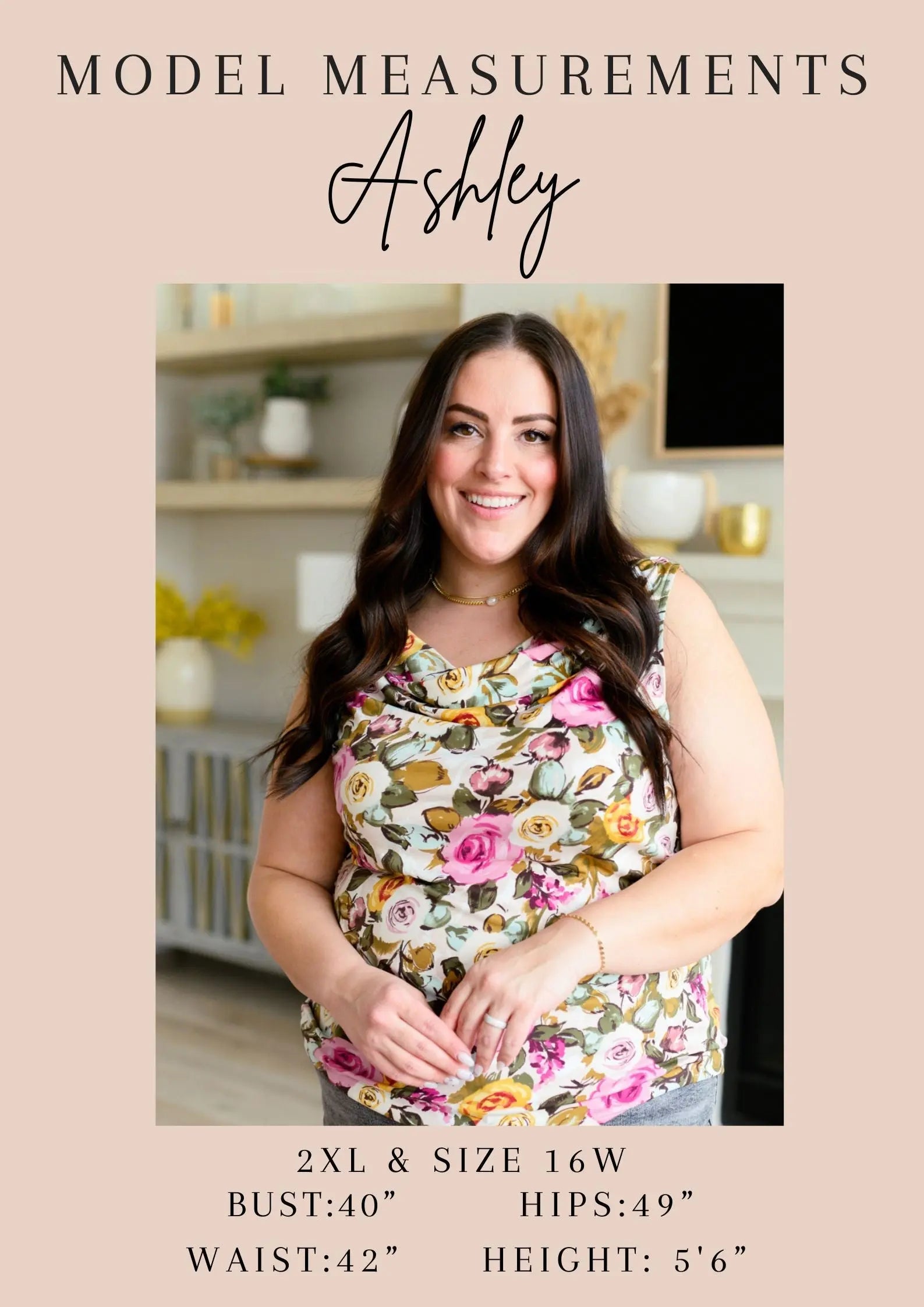 Greatest Scalloped Square Neck Blouse for Women | Elegant Floral Print Tunic Top | Perfect for Office Wear, Date Night & Spring Outfits