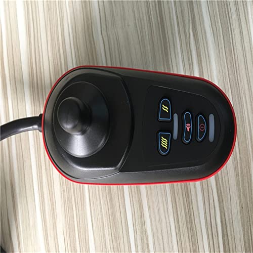 Junlucki 24V Electric Wheelchair Joystick Controller - Remote Control Handicap Wheelchair Replacement Part for Mobility Scooters & Power Chairs - Perfect for Indoor/Outdoor Use & Daily Commuting