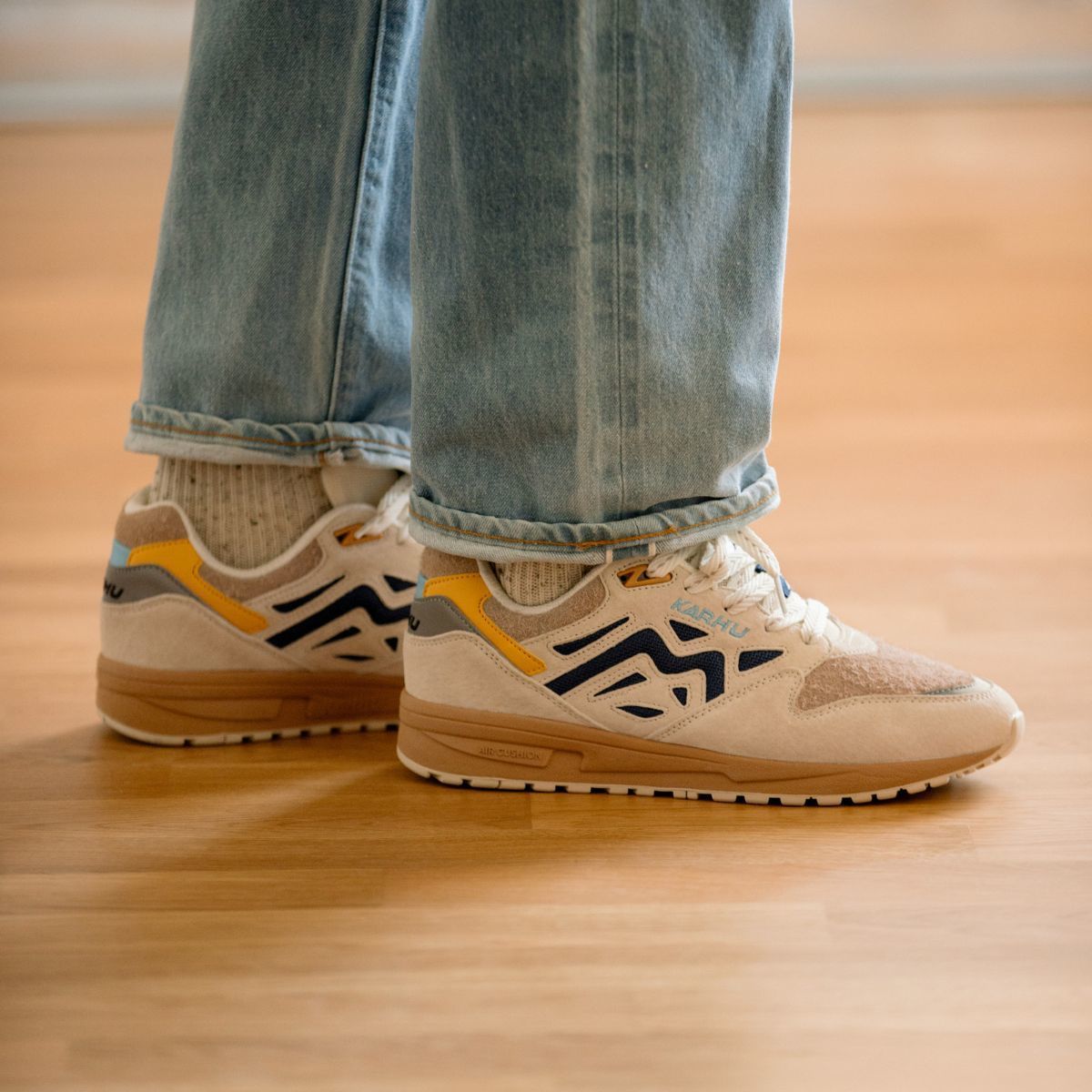 LEGACY 96 Sneakers in Turtledove & Twilight Blue - Stylish Comfortable Casual Shoes for Men & Women | Perfect for Walking, Running & Everyday Wear