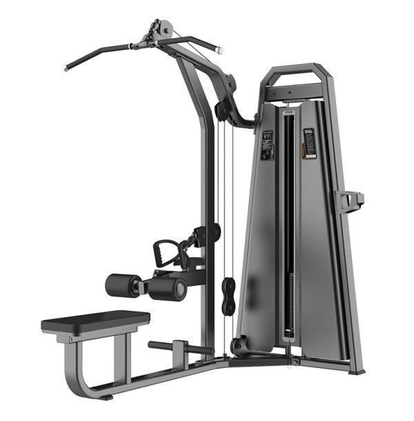 DHZ E1085B Lat Pulldown and Seated Row Machine for Home Gym - Strength Training Equipment for Back & Arm Workouts
