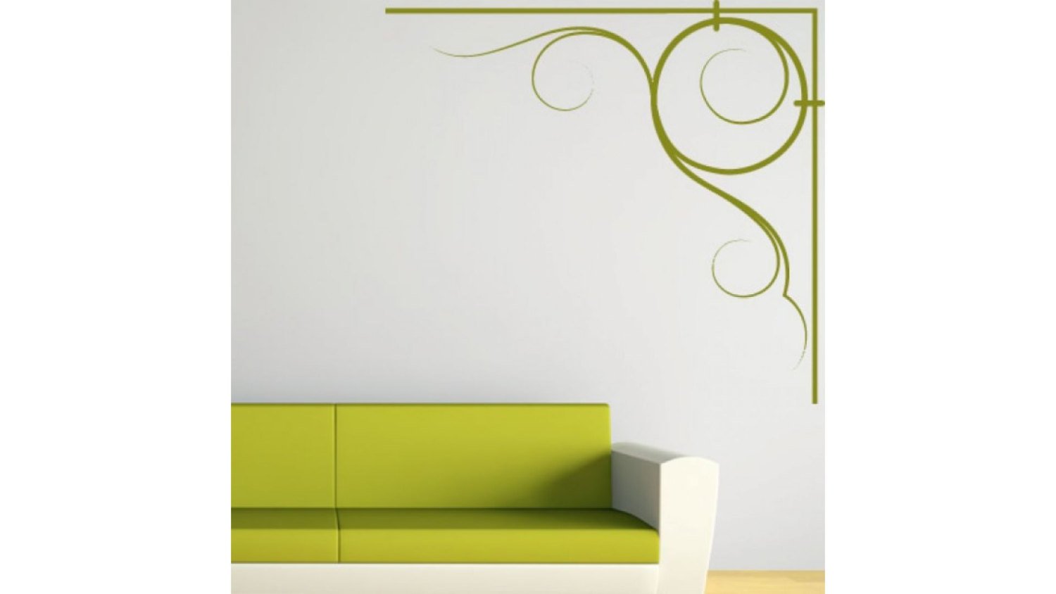 Abstract Wall Decal Stickers for Bedroom & Living Room - Modern Home Decor & Improvement - Peel and Stick Art for Walls (Tr1495) - Perfect for Apartments, Dorms, and Office Spaces