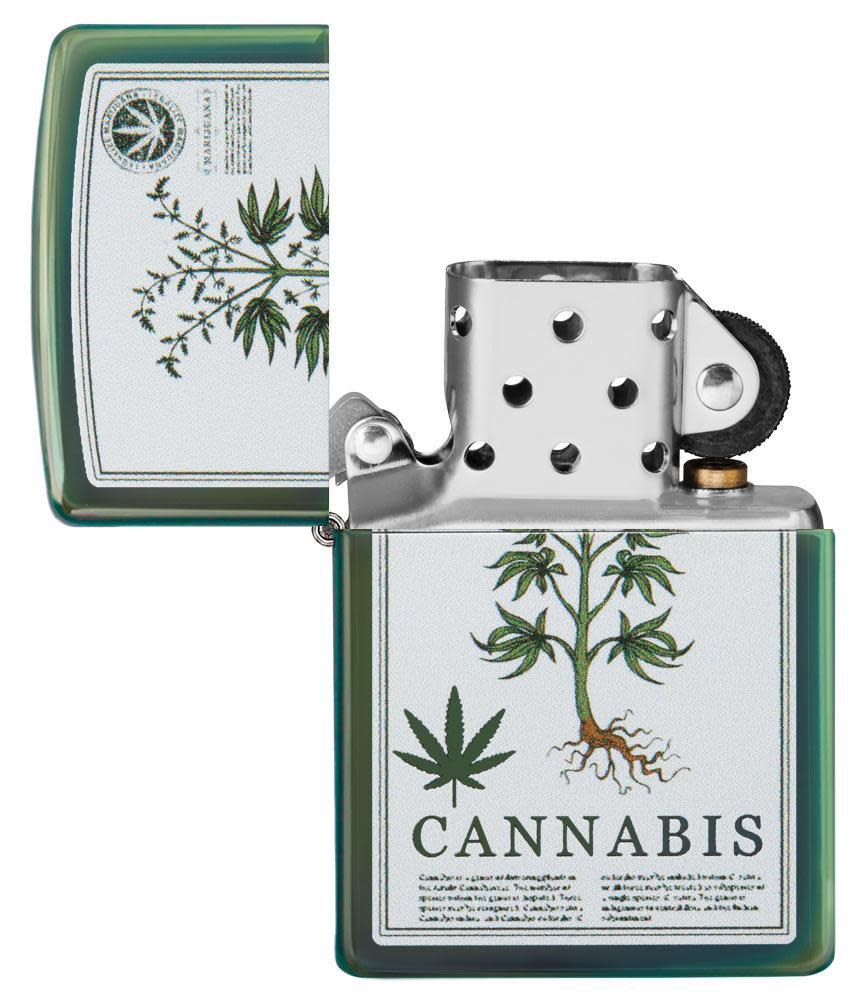 Premium High Polish Green Cannabis Design Glass Pipe - Perfect for Smoking Herbs & Relaxation at Home or Outdoors