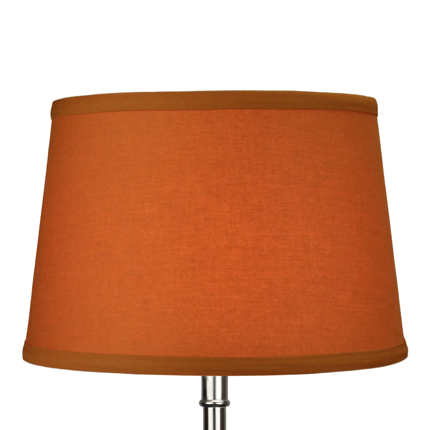 Premium Set of 2 Linen Gold Lampshades - 10