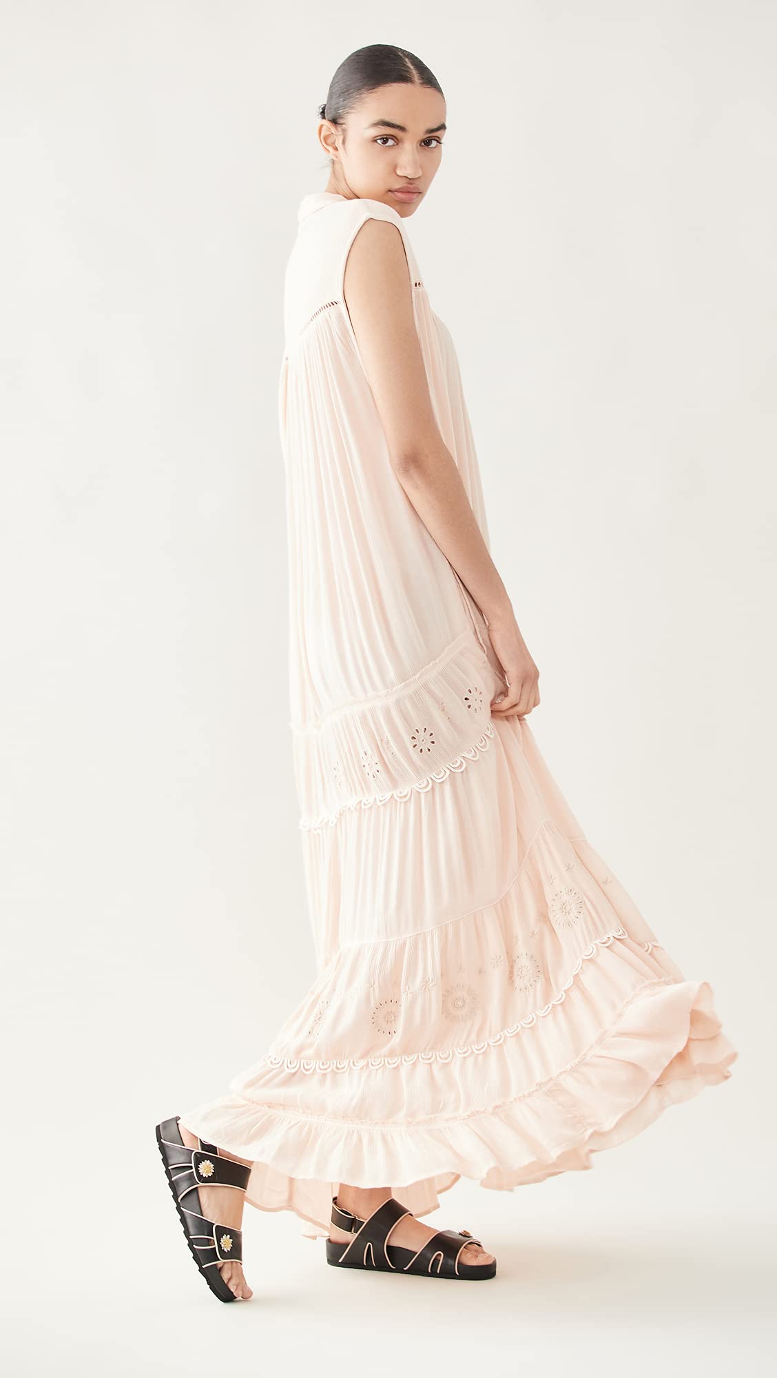 Free People Cozy Maxi Dress - Soft Flowy Long Boho Dress for Women | Perfect for Beach Vacations, Summer Outings & Casual Boho Style
