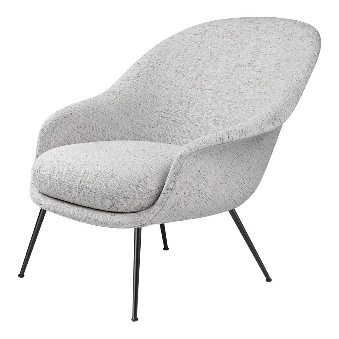 Bat Lounge Chair - Low Back Recliner with Conic Base - Perfect for Living Room, Bedroom, or Patio Relaxation