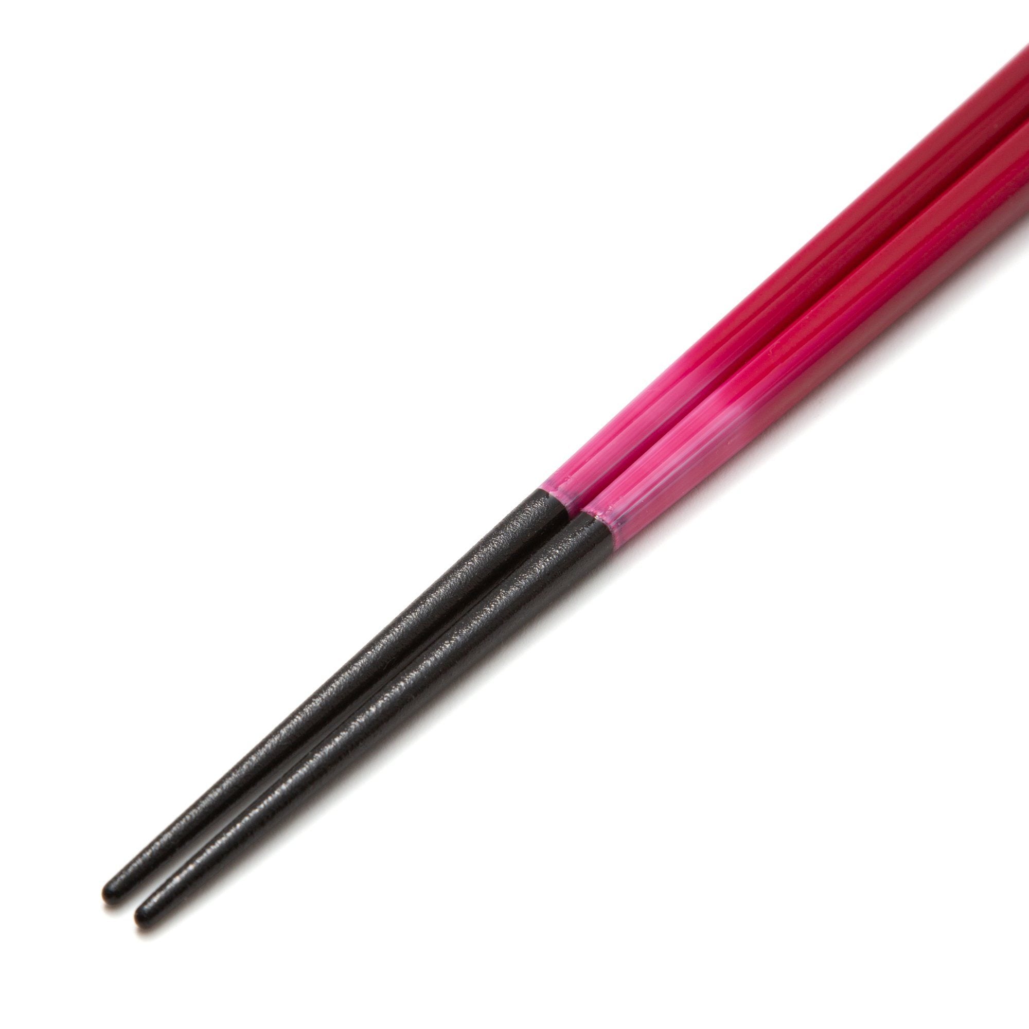 Premium Gradient Pink Chopsticks - Elegant Asian Dining Utensils for Sushi, Ramen, and Home Cooking