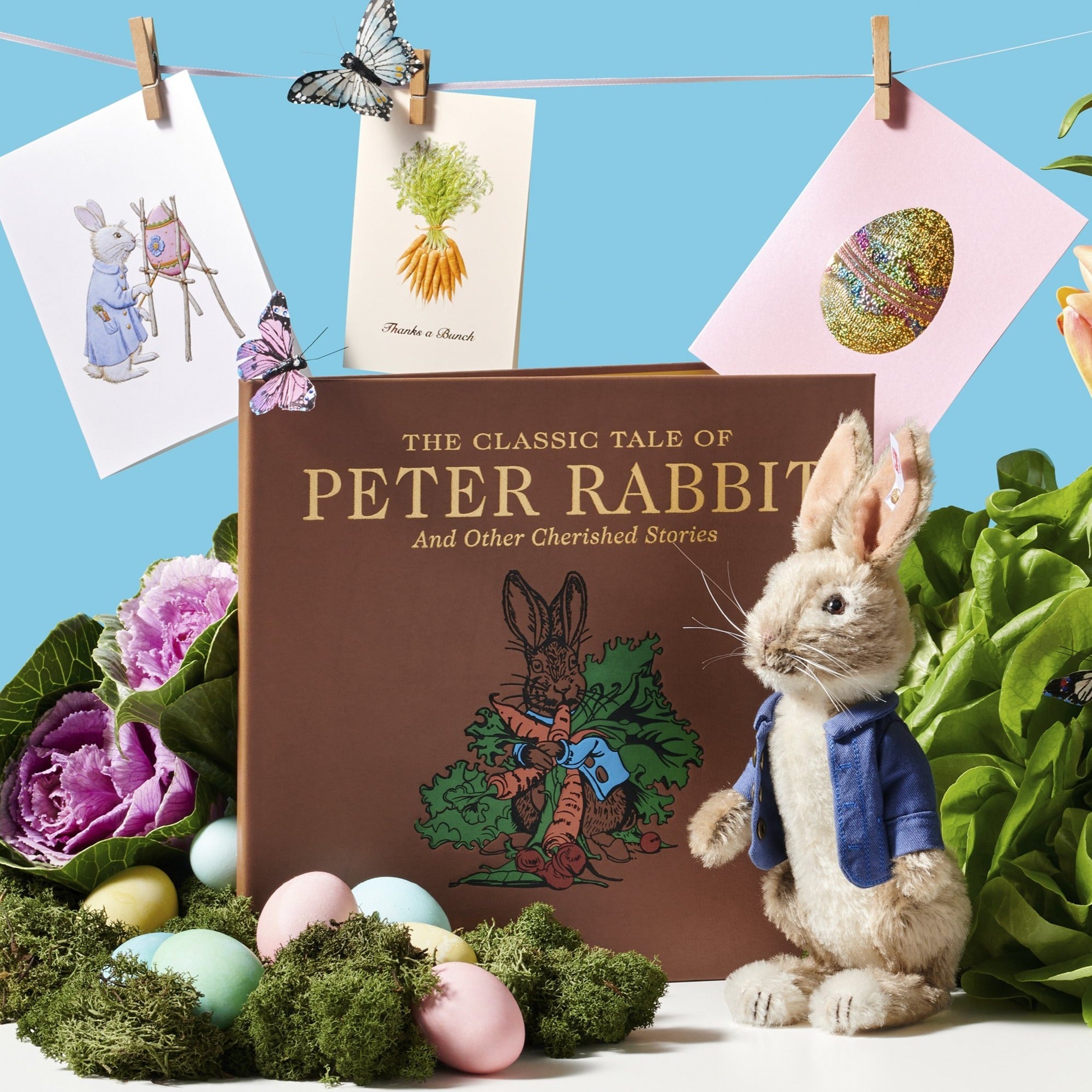 Peter Rabbit Leather Bound Classic Children's Book - Perfect for Bedtime Stories, Gifts & Collectors