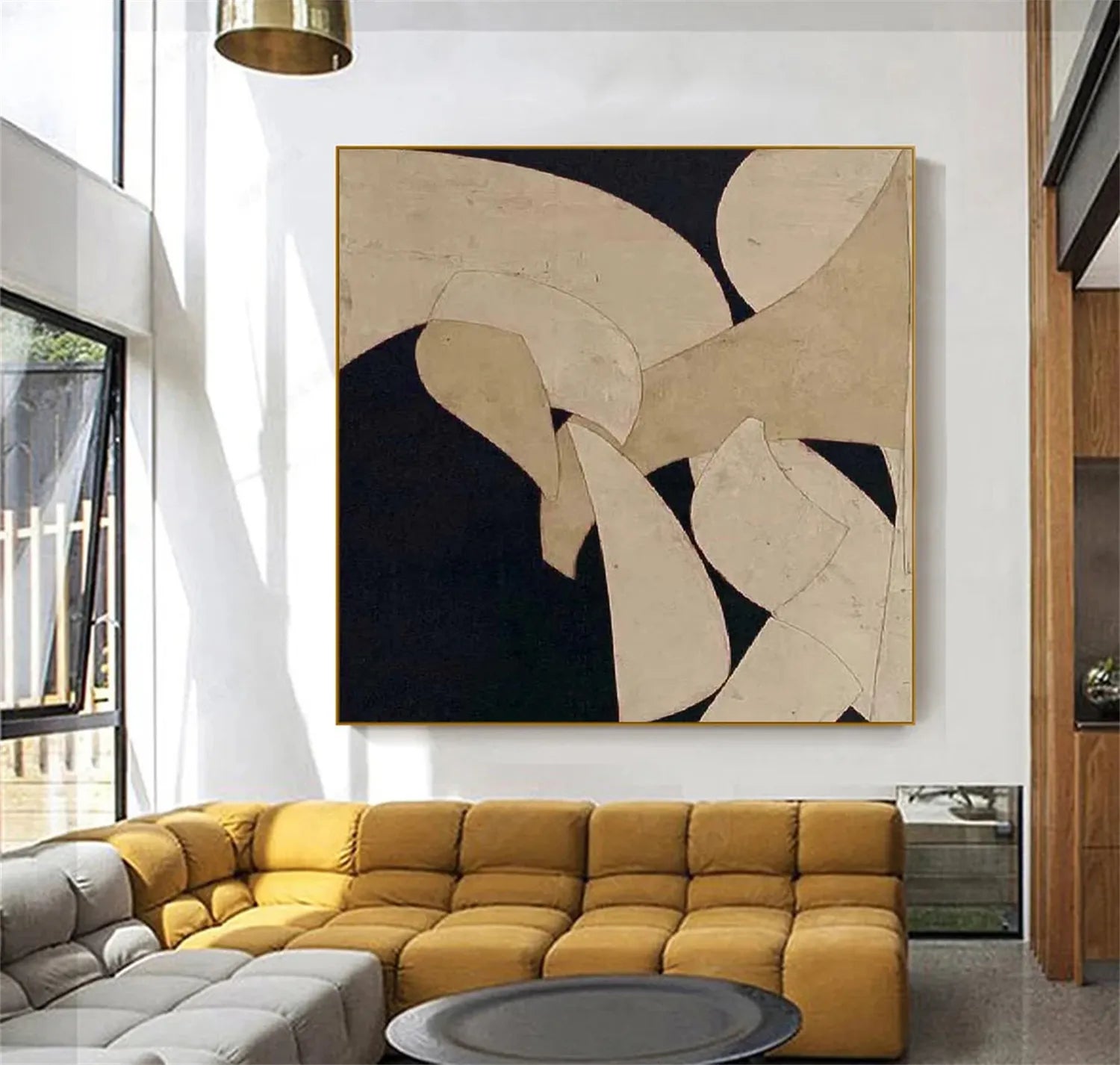 Abstract Tranquility Art Painting #WS149 - Modern Canvas Wall Art for Living Room, Bedroom & Office Decor