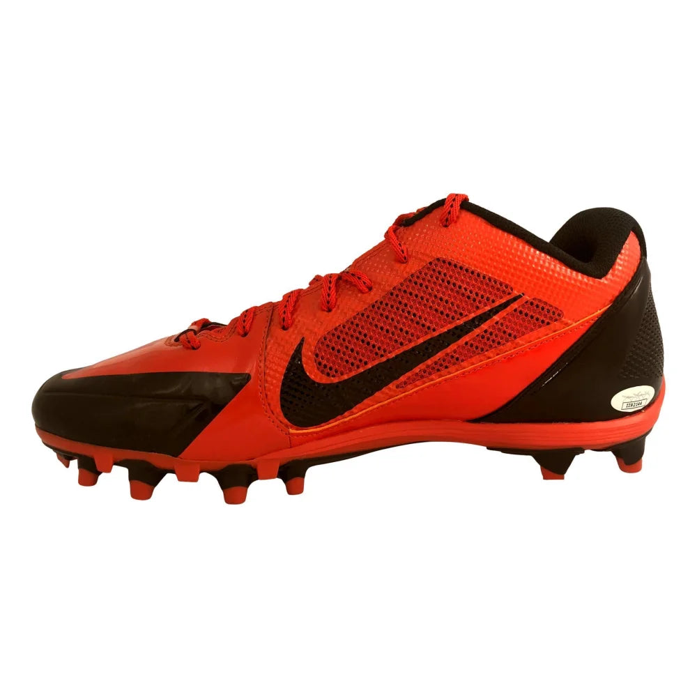 Gerald McCoy Autographed Football Cleats - Raiders & Buccaneers Signed with JSA COA - Perfect for Collectors, Fans, and Sports Memorabilia Displays