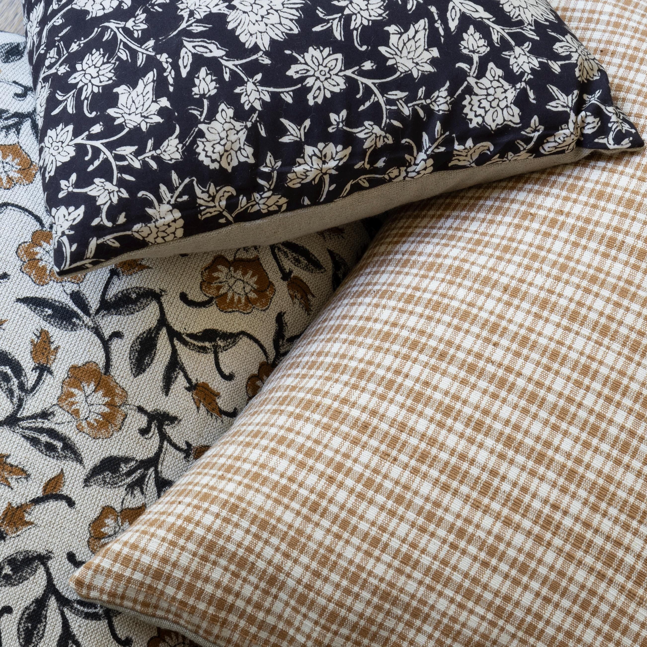 Premium Linen & Cotton Blend Decorative Throw Pillow Collection #2 - Soft & Stylish for Living Room, Bedroom & Sofa Decor