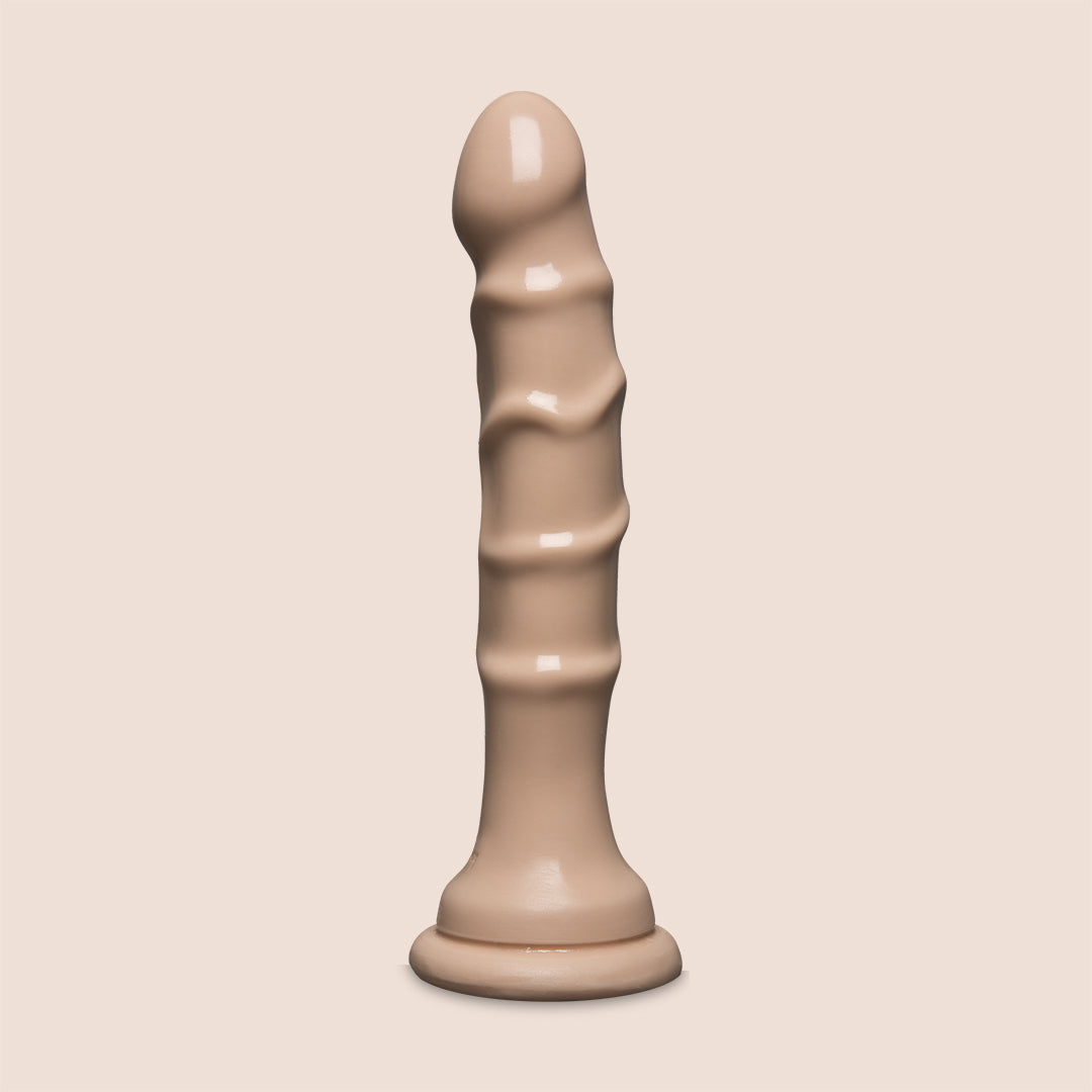 Raging Hard Ons Slimline Dildo with Strong Suction Cup | 4.5 Inch Realistic Design | Slim Shaft for Comfortable Use | Perfect for Solo Play, Couples & BDSM Scenes