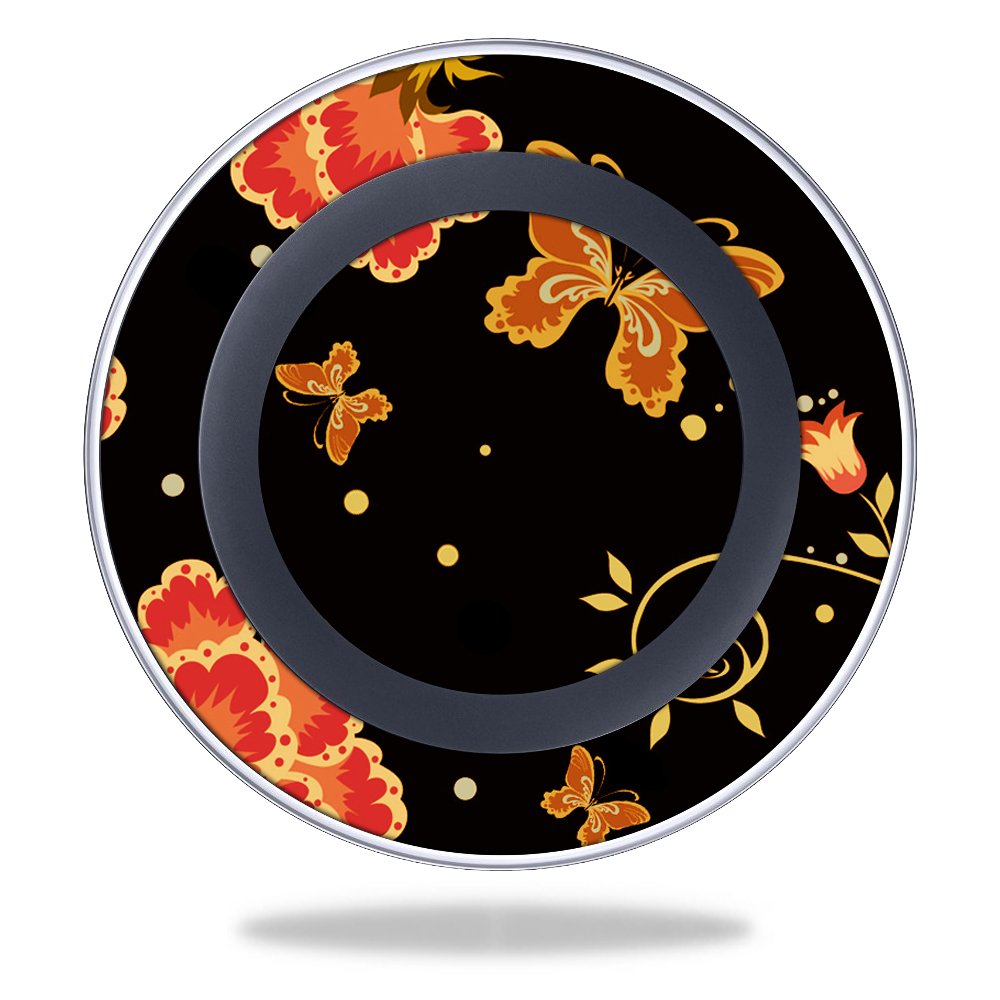 MightySkins Decorative Skin Wrap for Samsung Wireless Charging Pad - Flower Dream Design | Protective Cover Sticker | Perfect for Home, Office & Travel Use