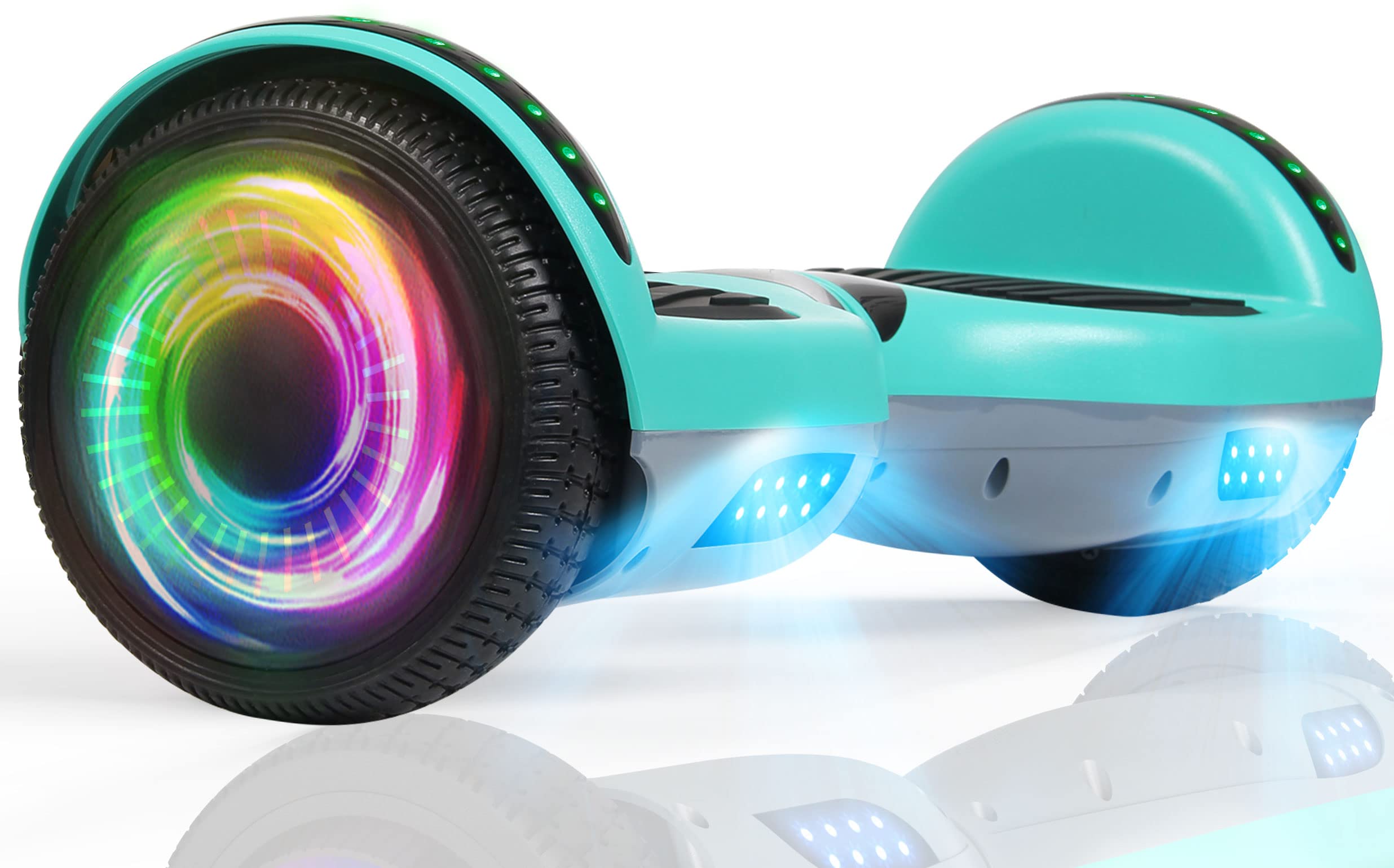 Premium CBD Scooter with Dazzling LED Lights & Dual 300W Motors - 6.5