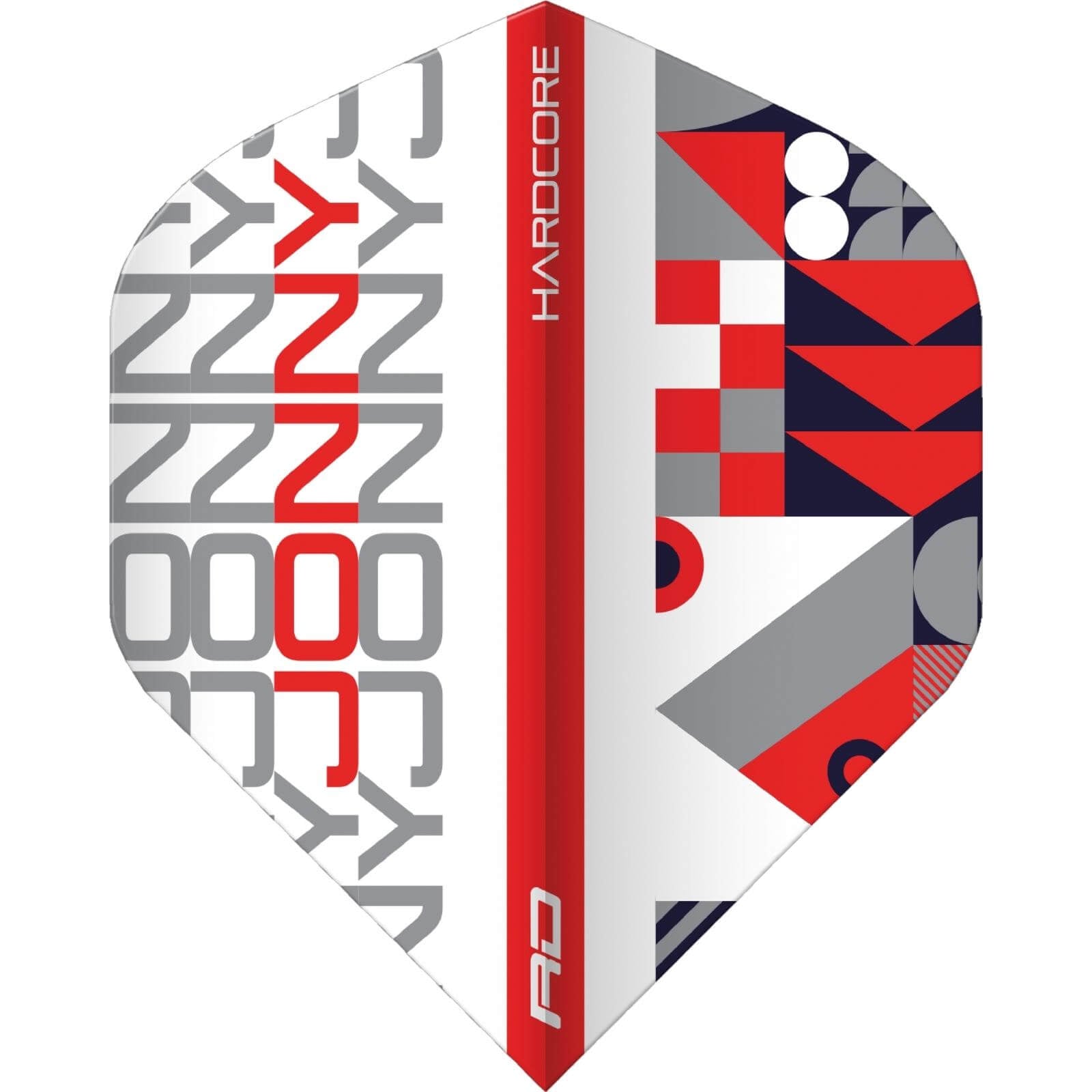 Red Dragon Hardcore Jonny Clayton Stack Big Wing Dart Flights - Professional Dart Accessories for Enhanced Performance | Perfect for Tournaments & Home Practice
