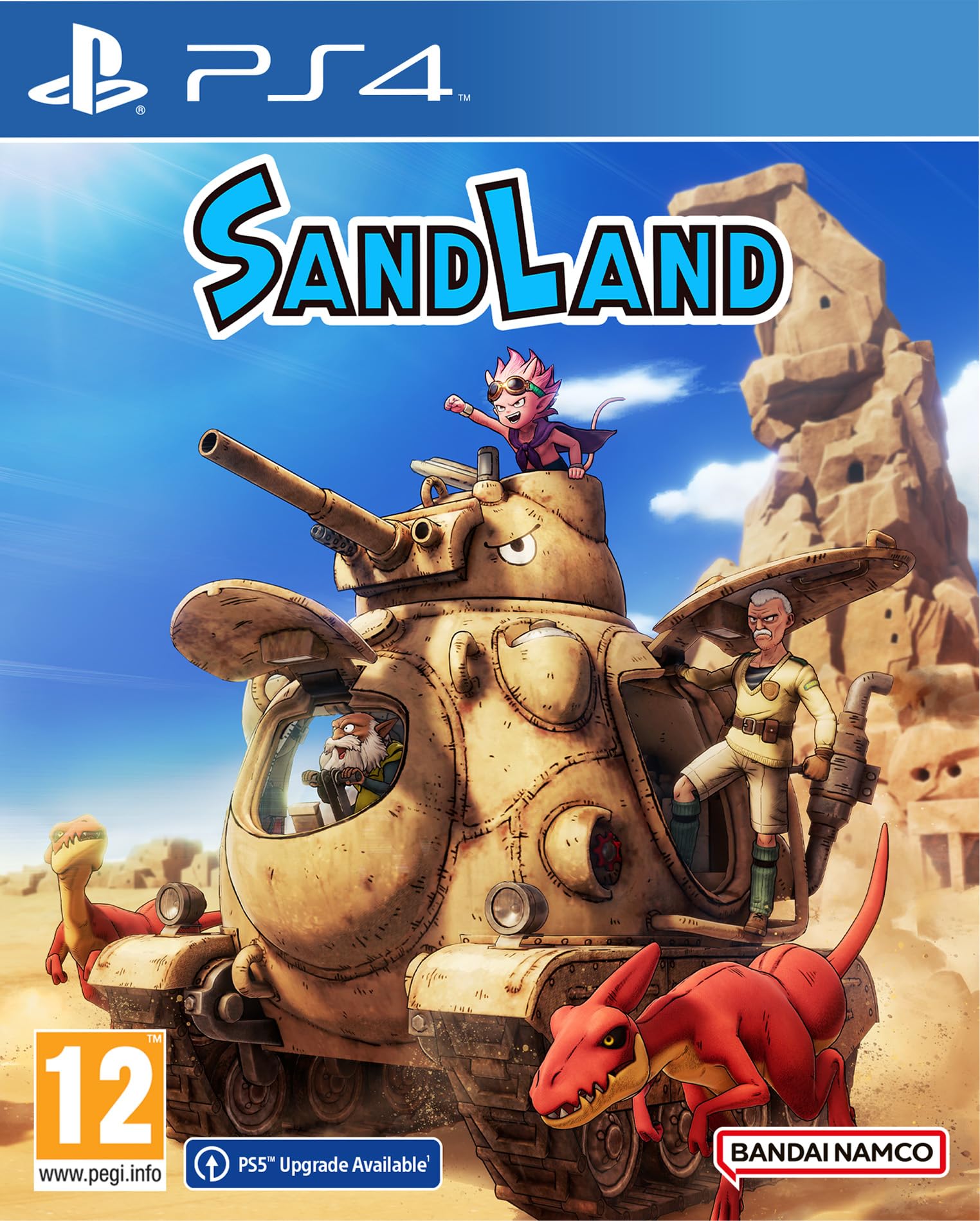SAND LAND PS4 Game - Action RPG Adventure for PlayStation 4 - Perfect for Anime Fans & Open-World Gaming Enthusiasts - Great for Solo Play & Weekend Gaming Sessions