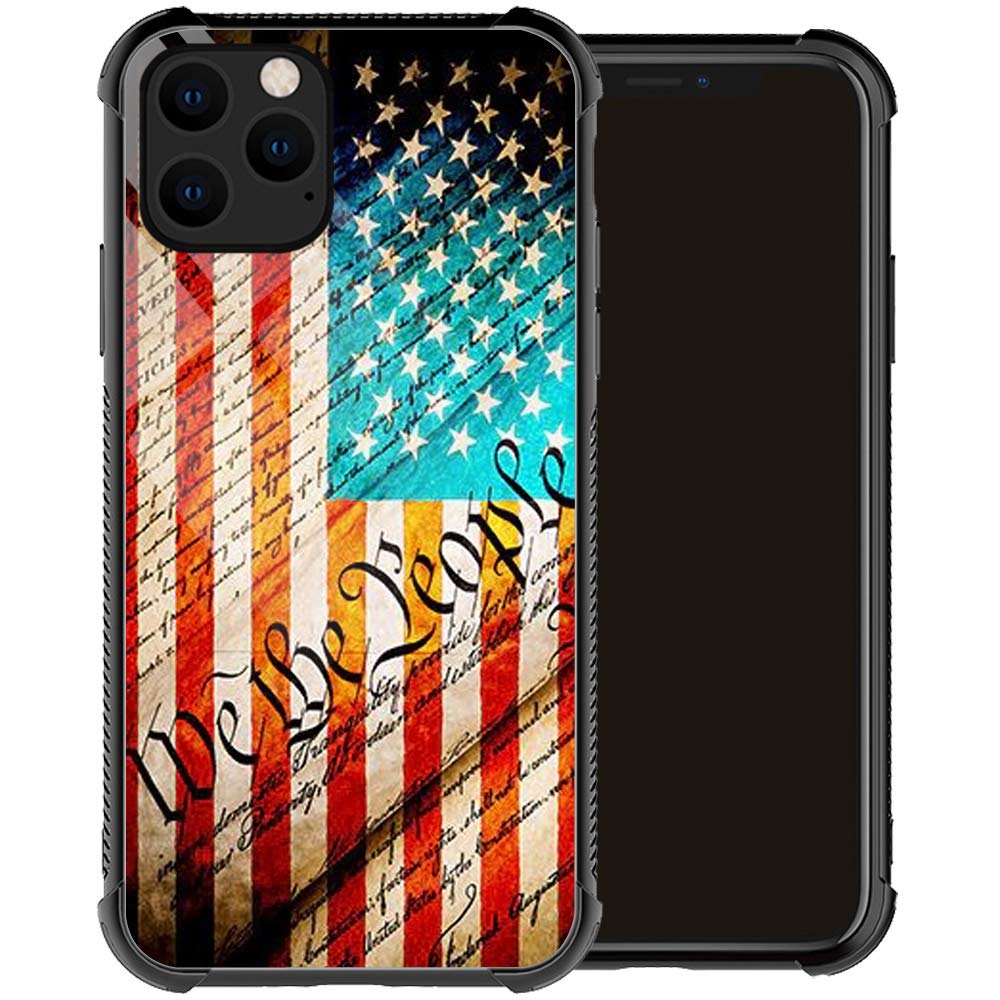 iPhone 13 Pro Max Case with US Constitution & American Flag Design - 6.7 Inch Drop Protection Phone Cover for Men & Boys | Perfect for Patriotic Events, Daily Use & Outdoor Activities