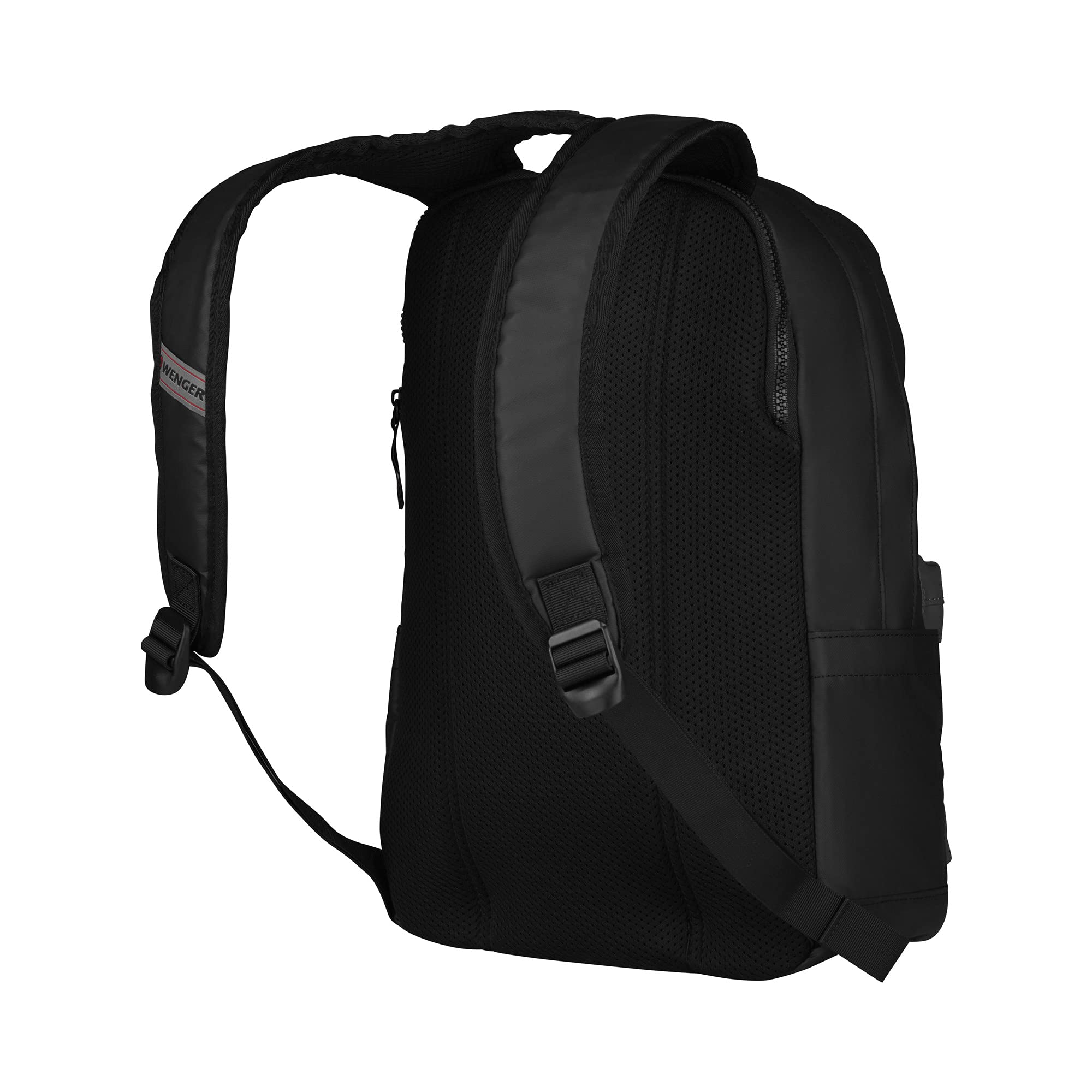 Wenger 606968 Photon 14 Inch Unisex Laptop Backpack - Black/Grey - Durable School & Travel Backpack for Work, College & Everyday Use
