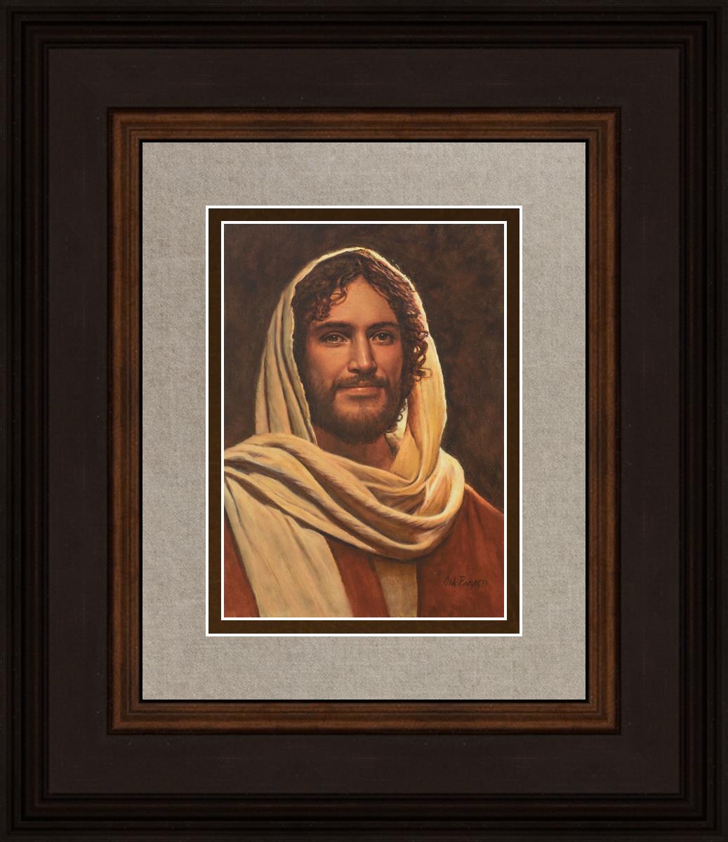 Emmanuel By Del Parson - Premium Religious Wall Art for Home & Church Decor - Perfect for Living Rooms, Bedrooms & Worship Spaces