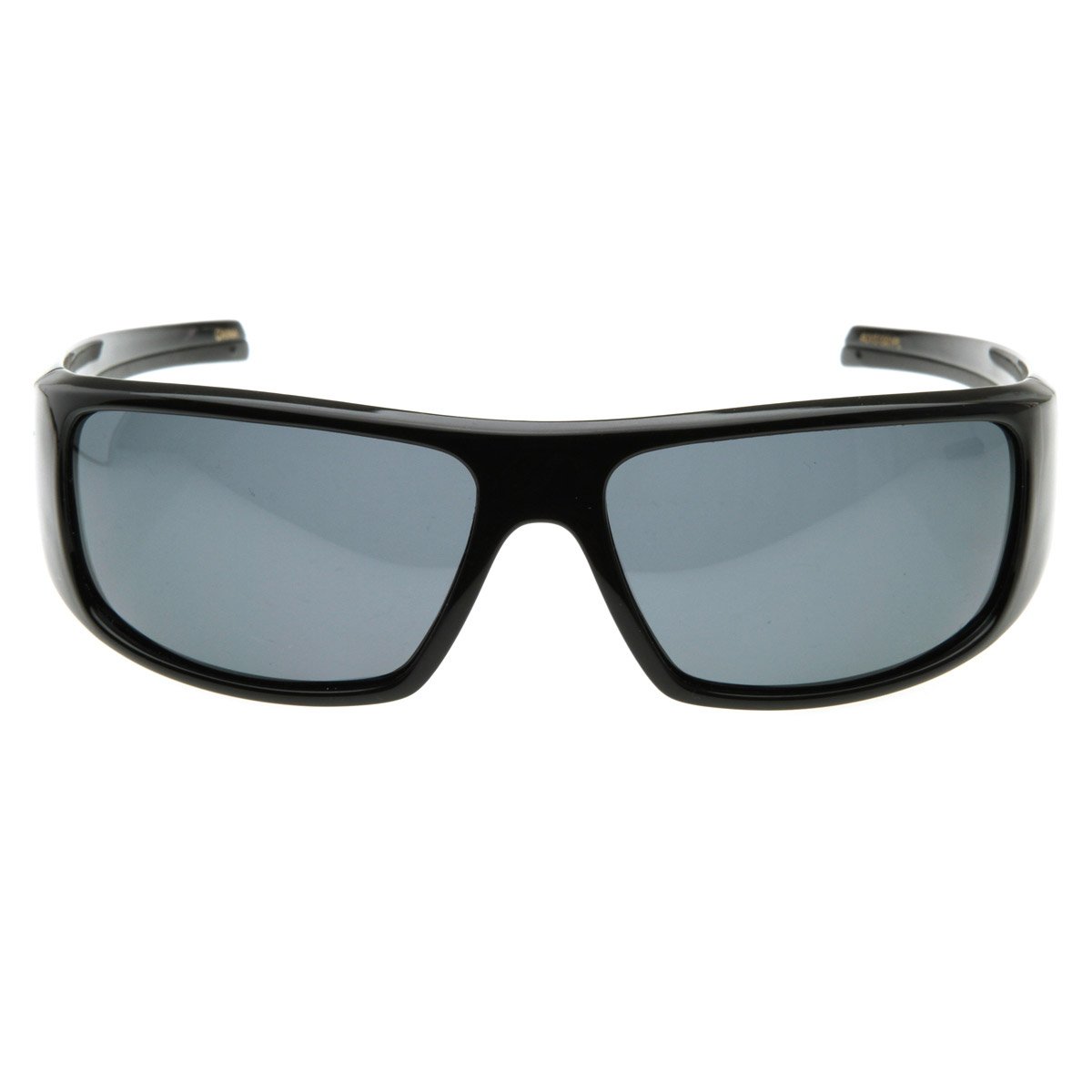 ZeroUV Bold Rectangular Polarized Sports Wrap Sunglasses for Men & Women - UV Protection, Anti-Glare for Running, Cycling, Fishing & Outdoor Activities