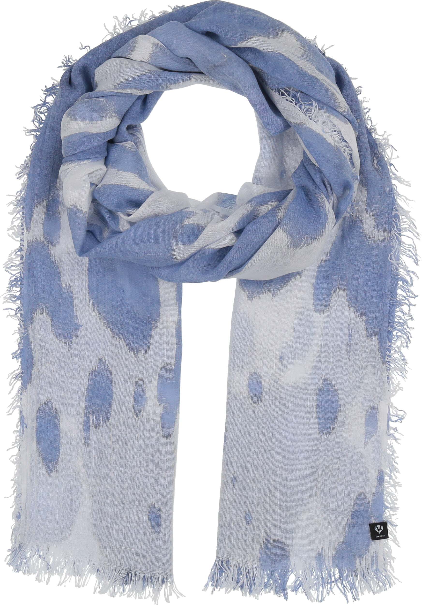 Soft Bleached Cotton Scarf for Women - Lightweight & Breathable Fashion Accessory for Spring, Summer, and Fall Outfits