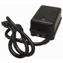40W 12V Low Voltage Landscape Lighting Transformer with Photocell Sensor & Timer - Weatherproof Outdoor Lighting Power Supply for Garden, Pathway, and Yard Illumination